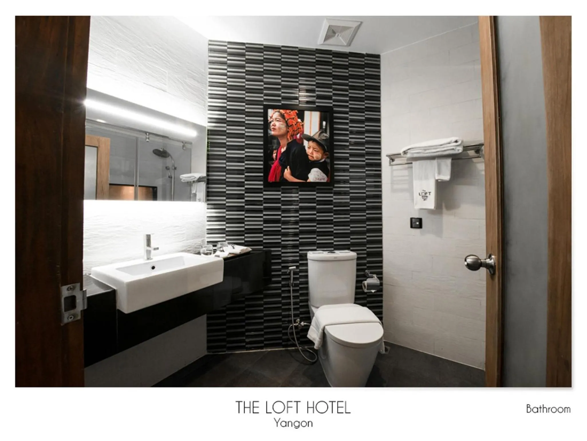 Toilet in The Loft Hotel Downtown Yangon