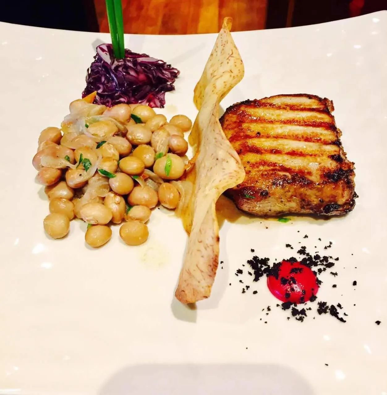 Food close-up in The Loft Hotel Downtown Yangon