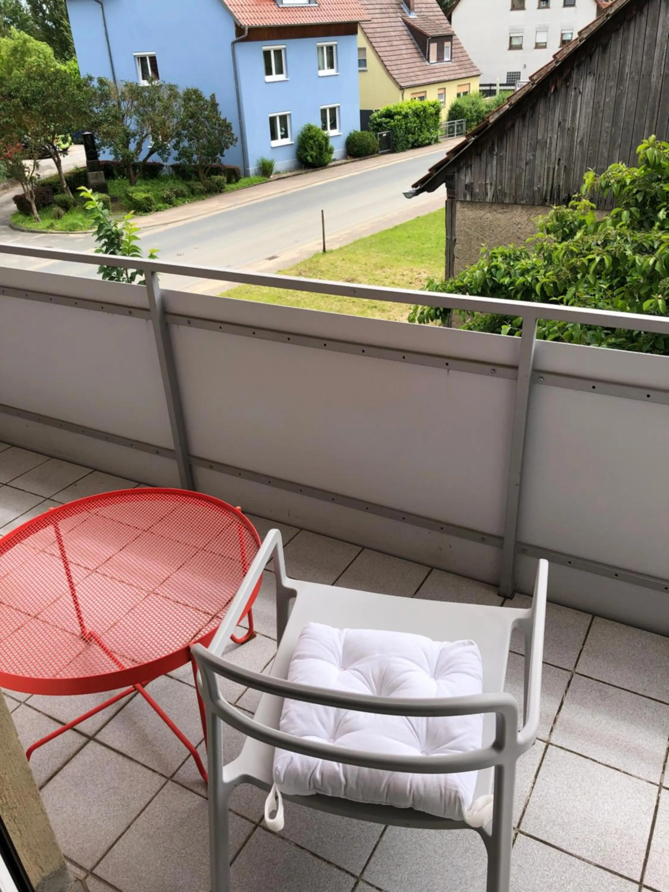 View (from property/room) in Apartment in Rot, Fränkisches Design, Balkon in nur 50 Schritten zum Radweg, ideal for Long Stay, Relocation