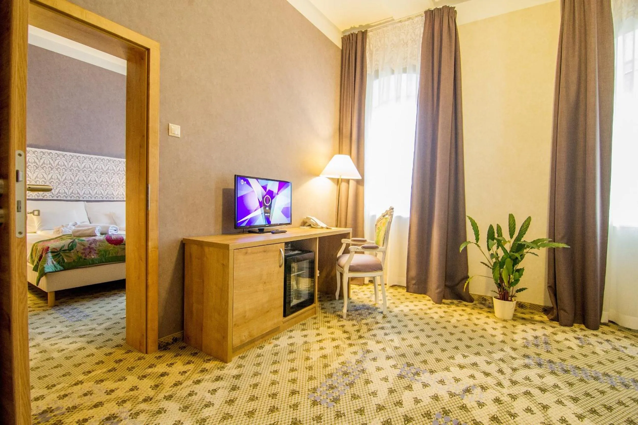Photo of the whole room, Bed in Batthyány Kúria
