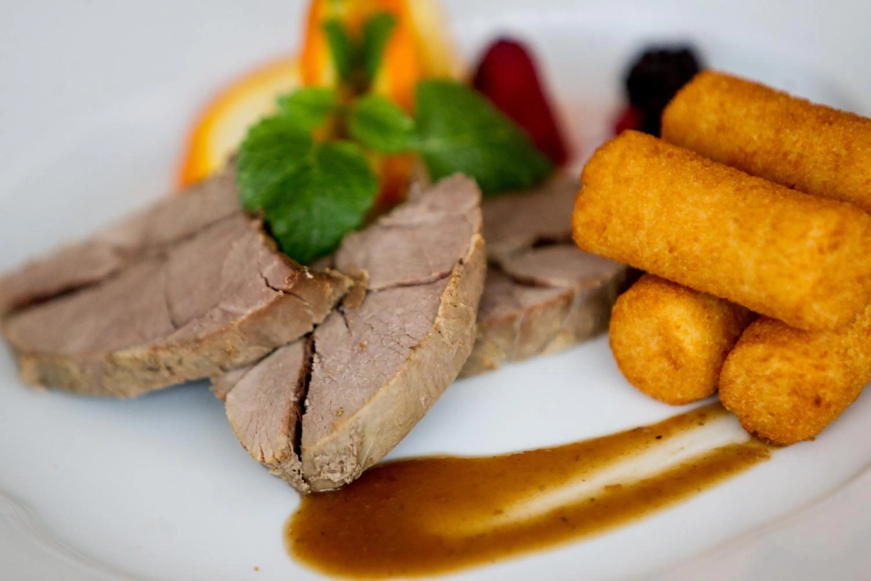 Food close-up in Batthyány Kúria