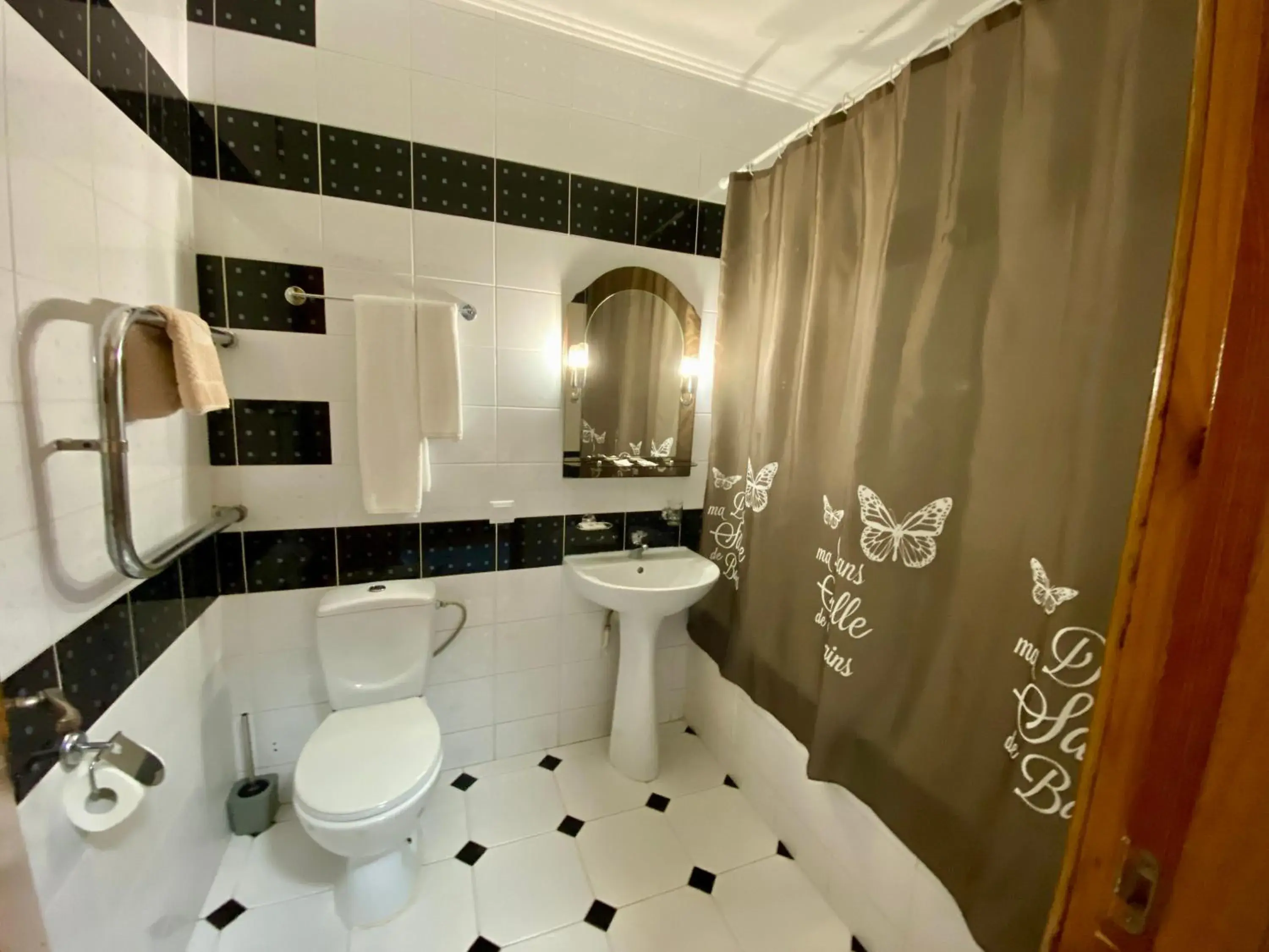 Twin Room - single occupancy in Hotel Prydesnyansky Twin Room - single occupancy in Hotel Prydesnyansky