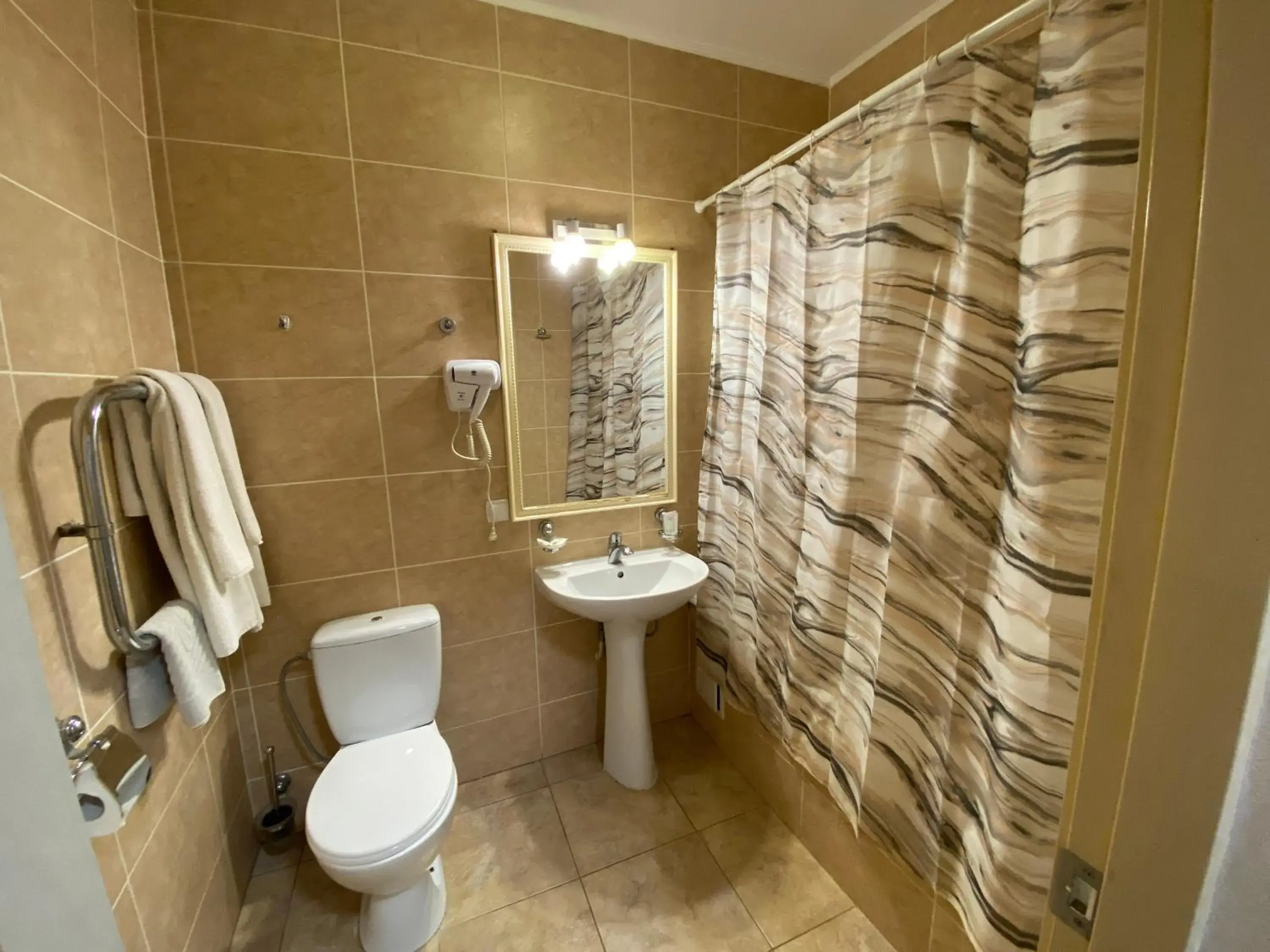 Twin Room - single occupancy in Hotel Prydesnyansky Twin Room - single occupancy in Hotel Prydesnyansky