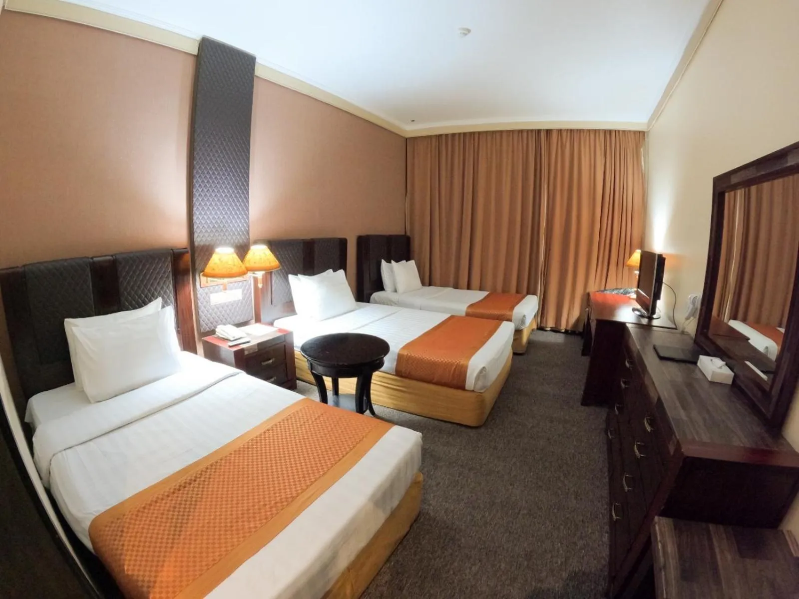 Bed in Knight Armour Hotel