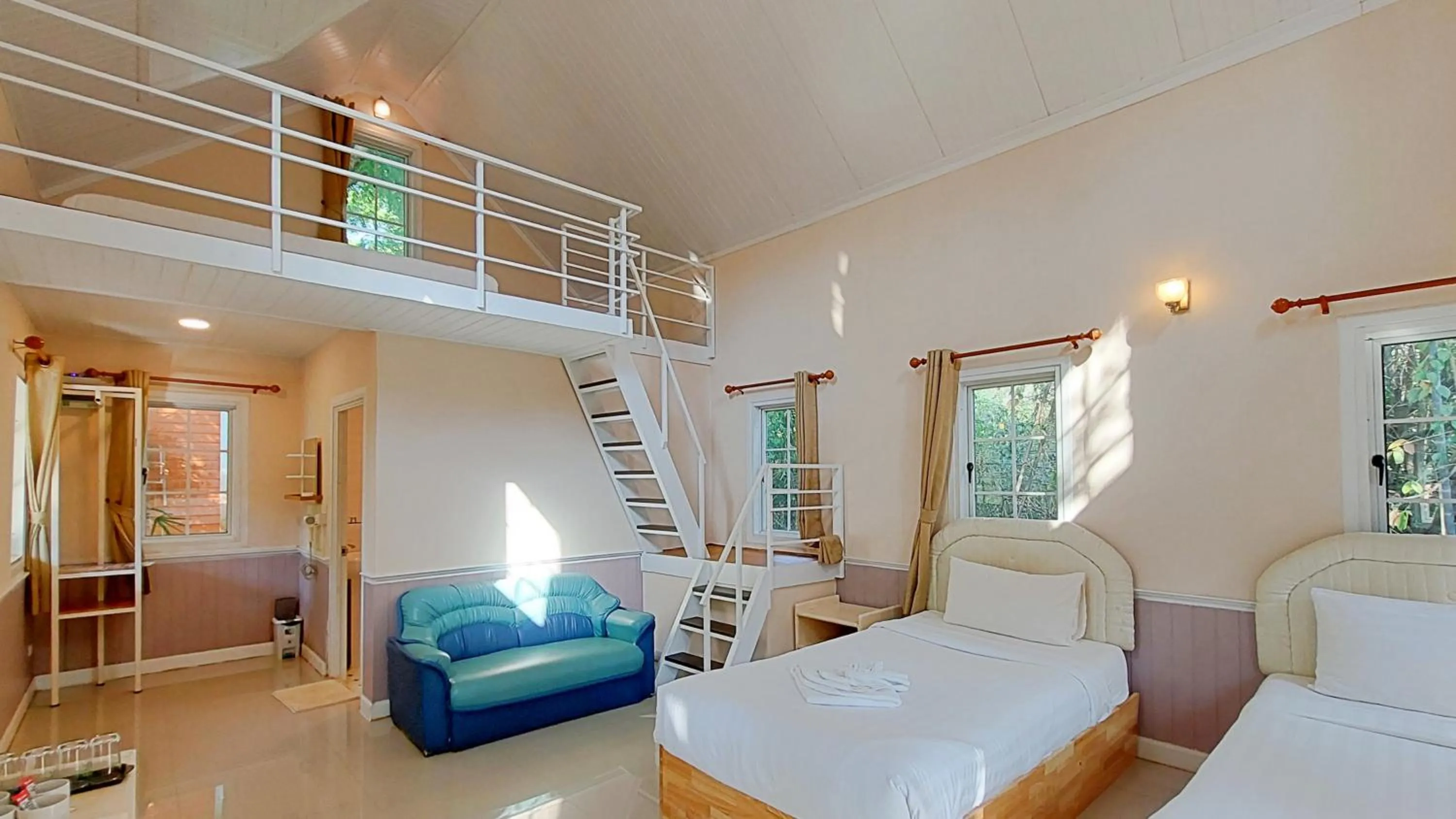 Bedroom, Bed in Puprai Tarnnarm Resort