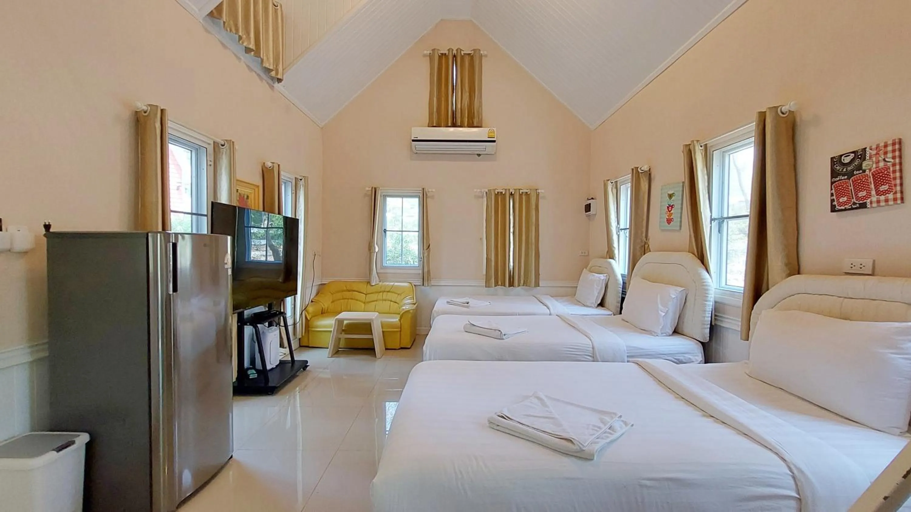 Bedroom, Bed in Puprai Tarnnarm Resort