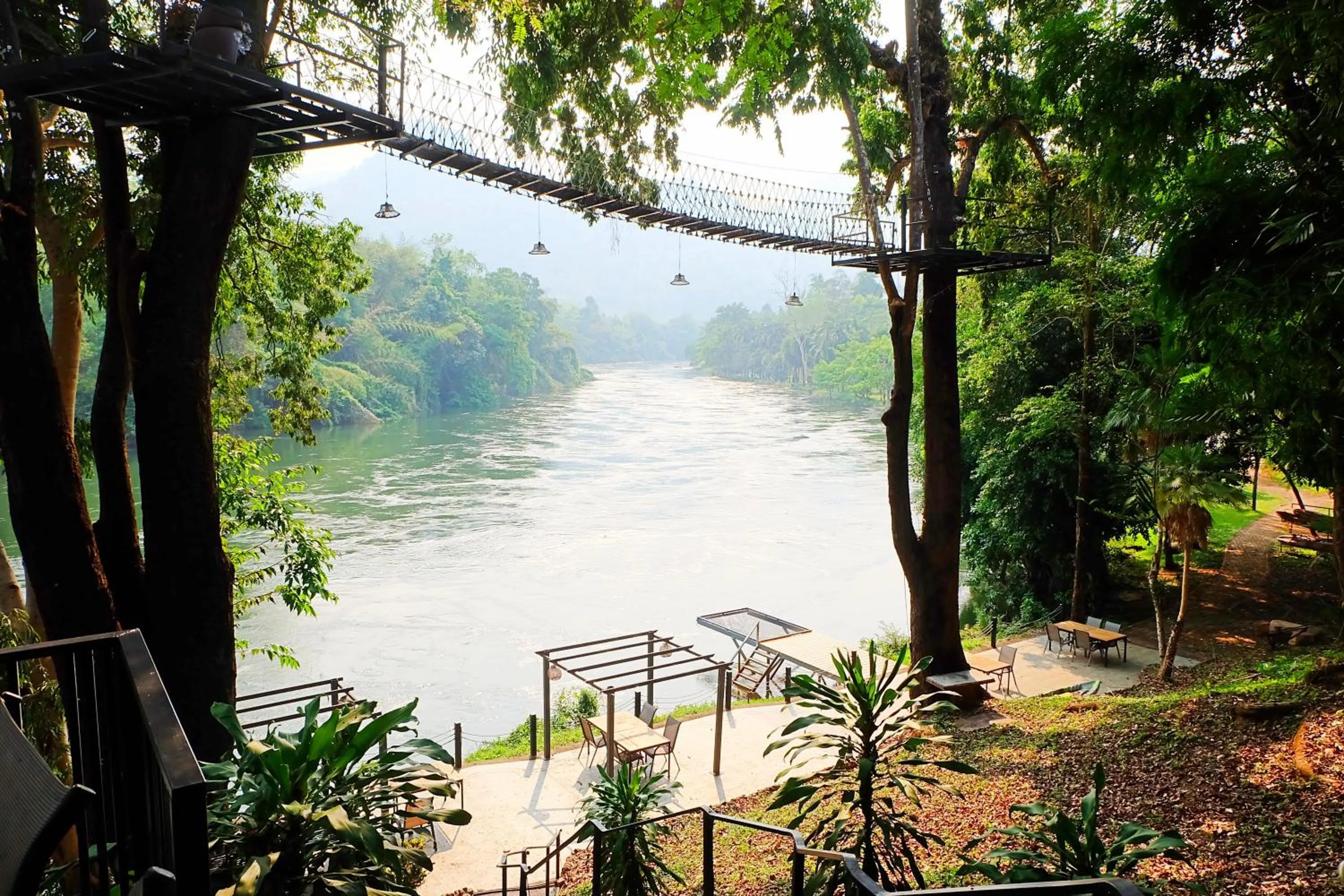 Lake view in Puprai Tarnnarm Resort