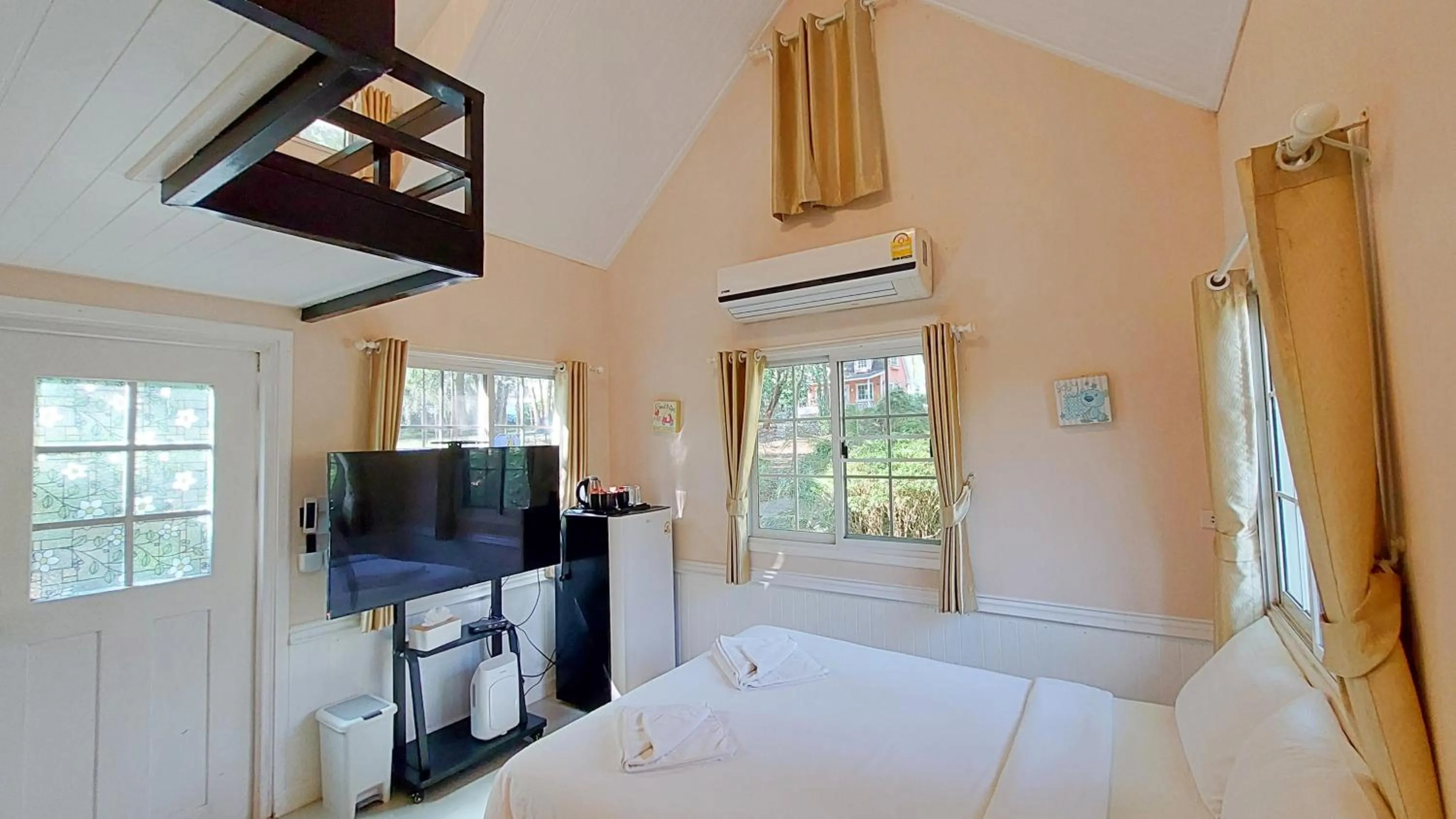 Bedroom, Bed in Puprai Tarnnarm Resort