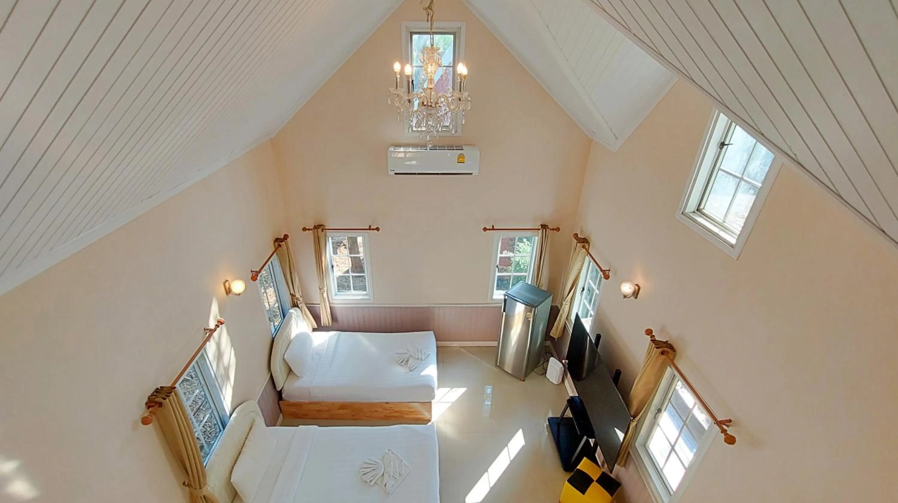 Bedroom, Bed in Puprai Tarnnarm Resort