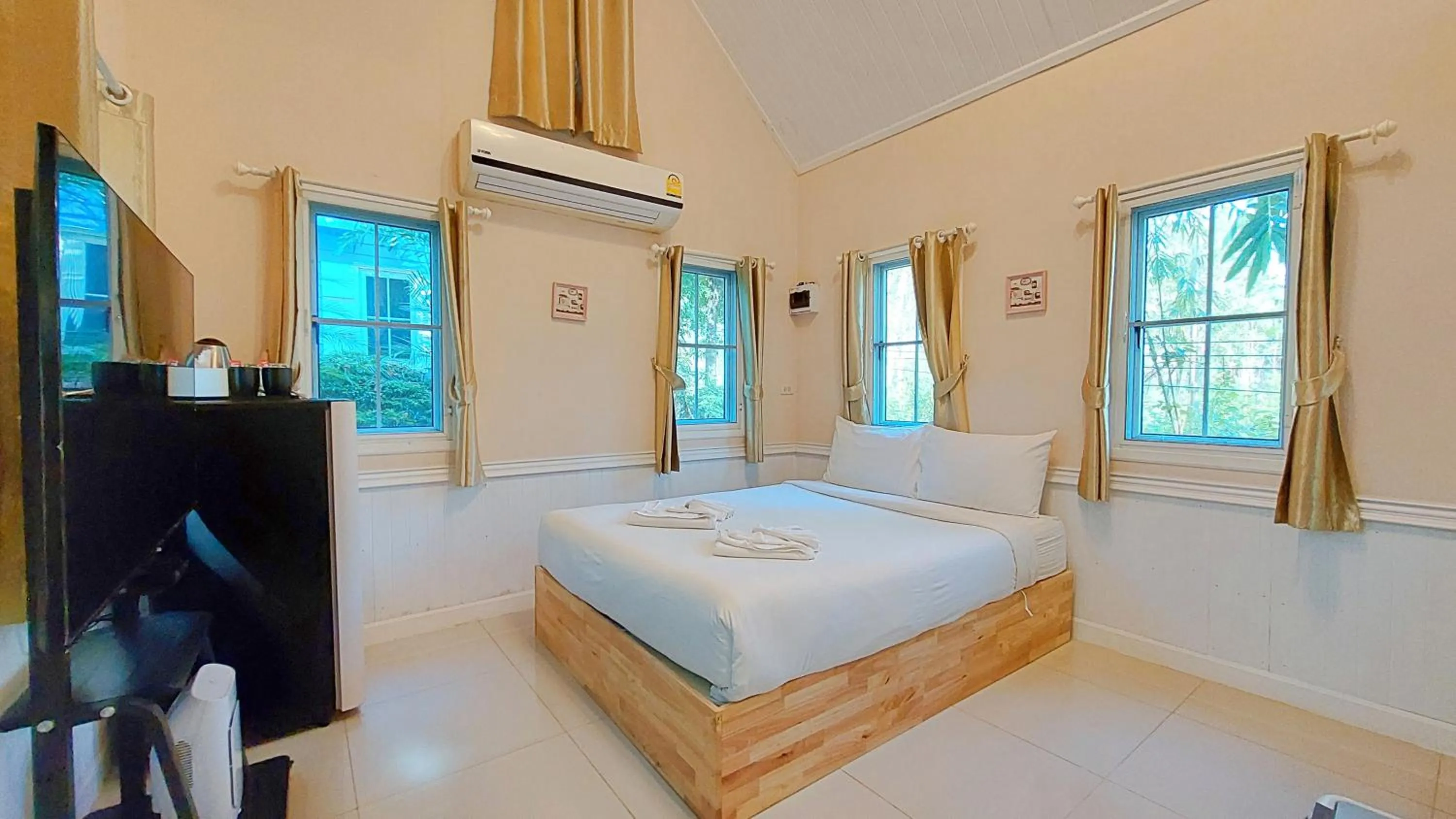Bedroom, Bed in Puprai Tarnnarm Resort