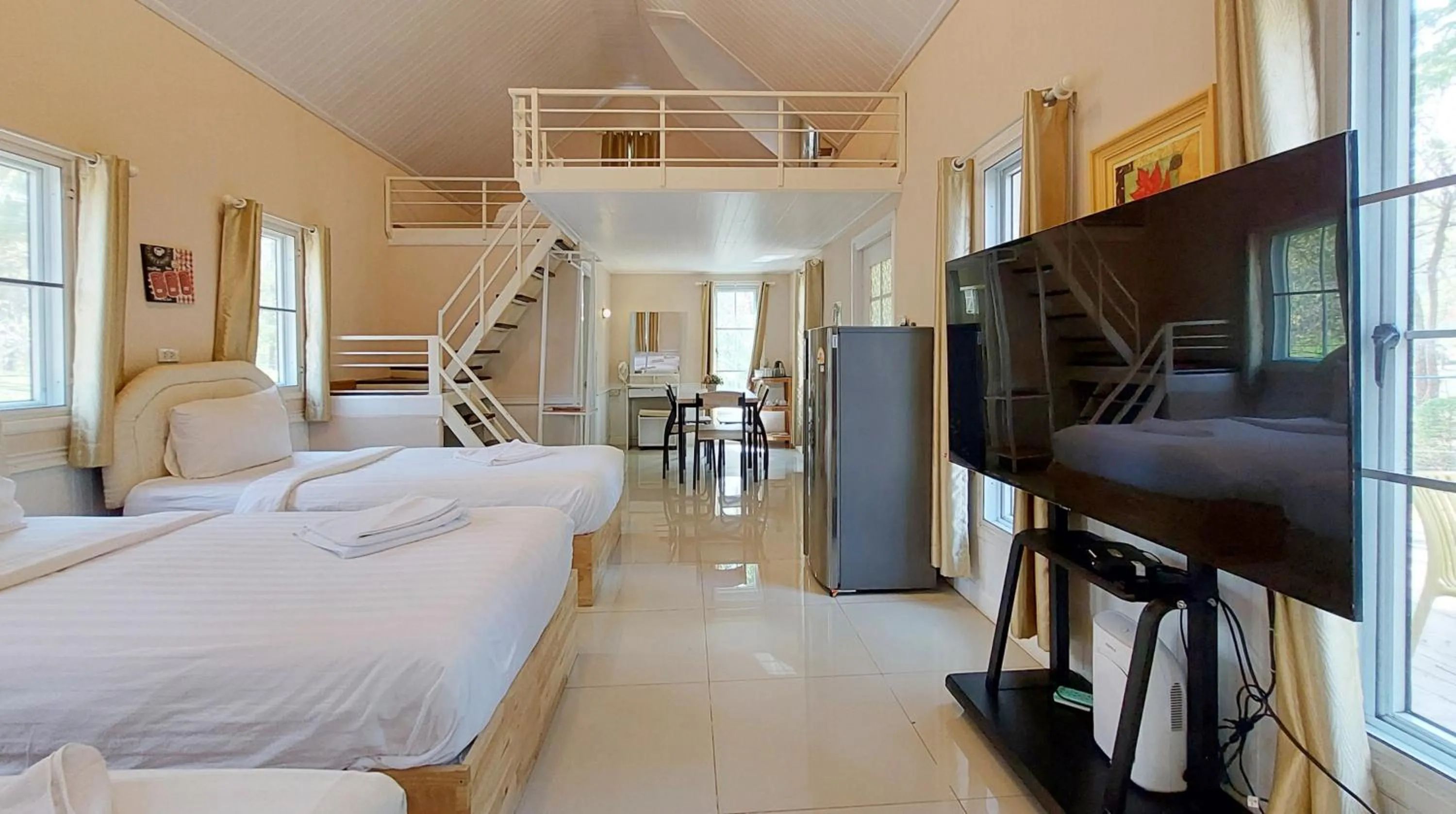 Bedroom, Bed in Puprai Tarnnarm Resort