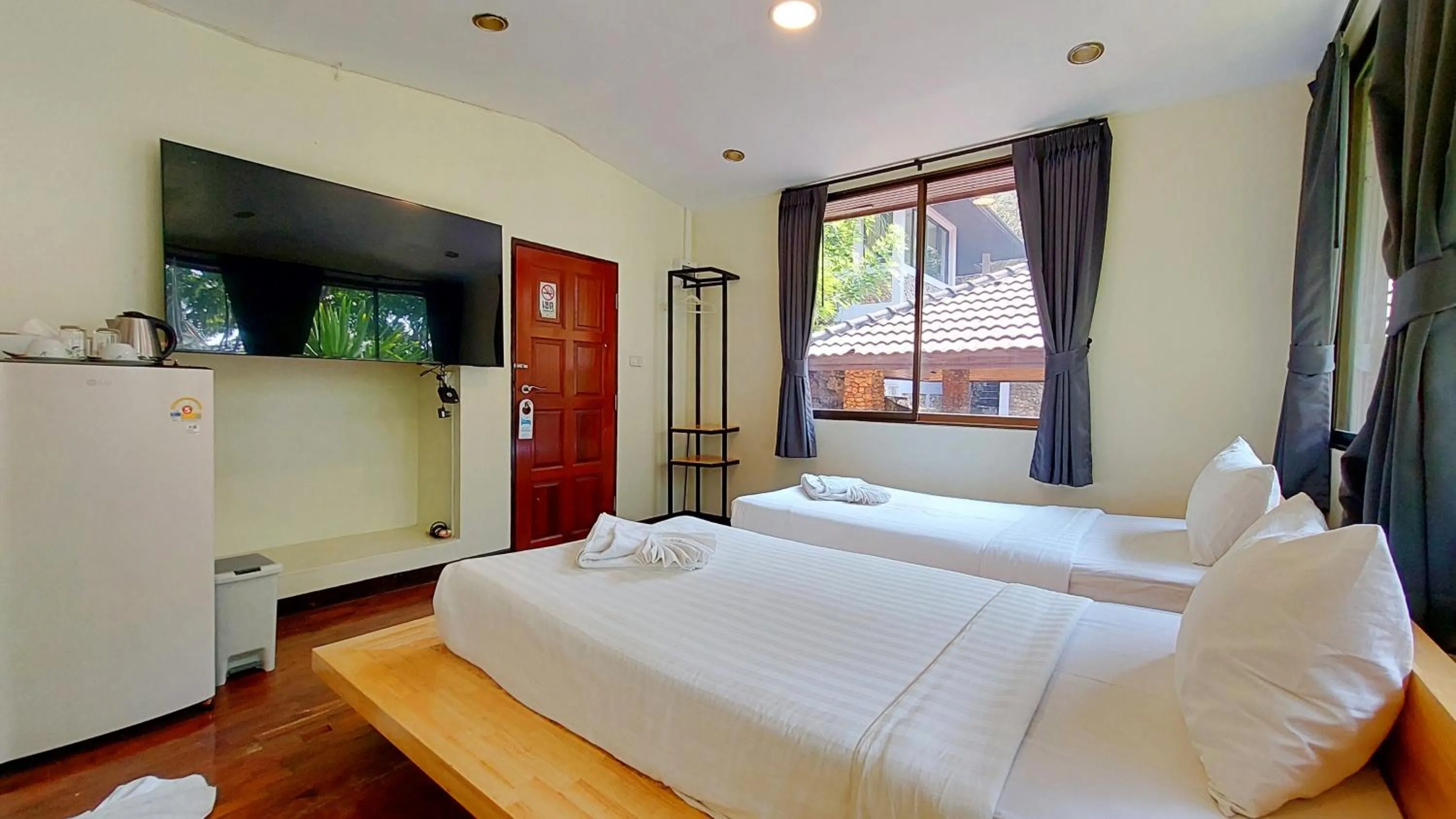 Bedroom, Bed in Puprai Tarnnarm Resort