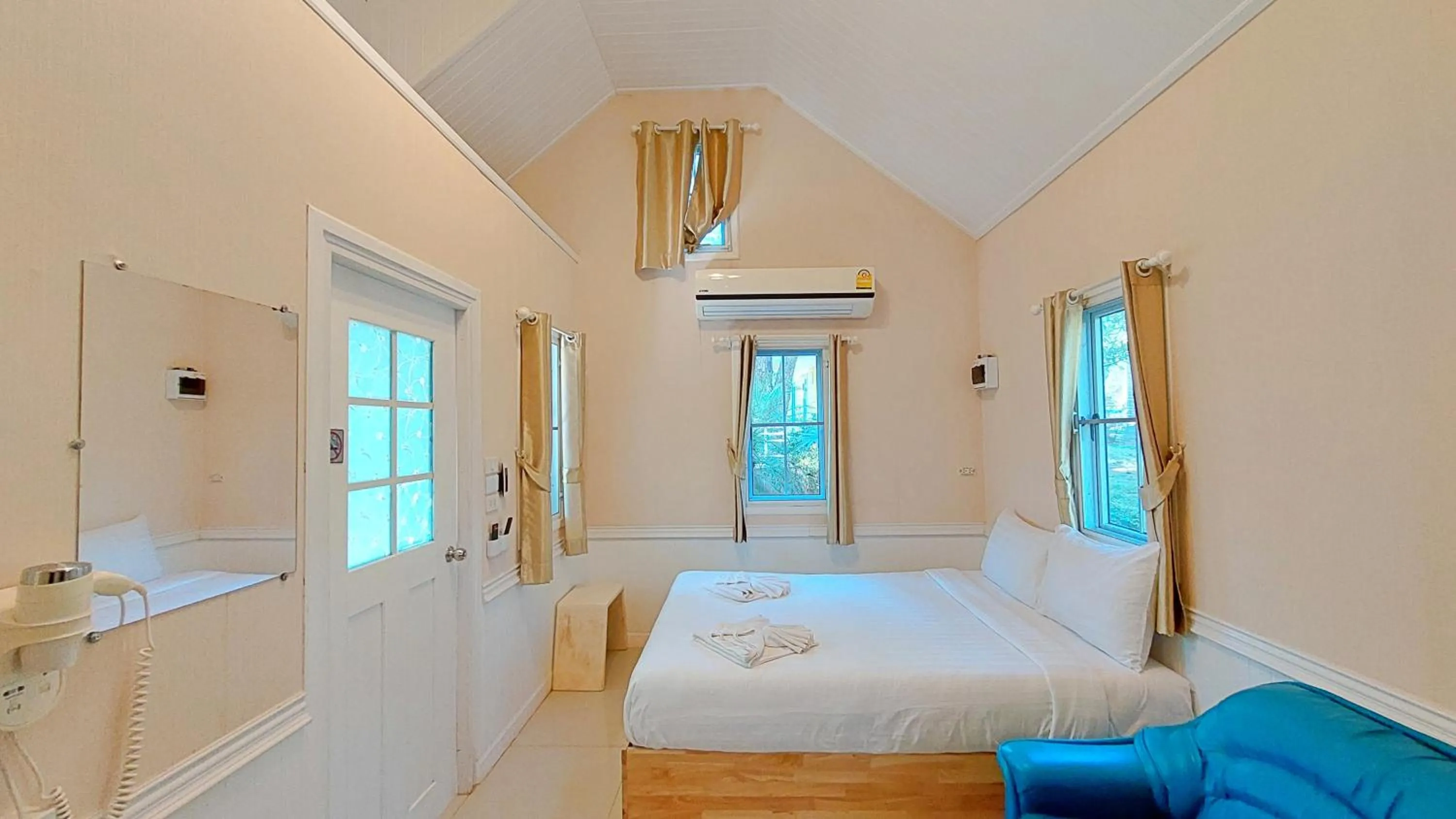 Bedroom, Bed in Puprai Tarnnarm Resort