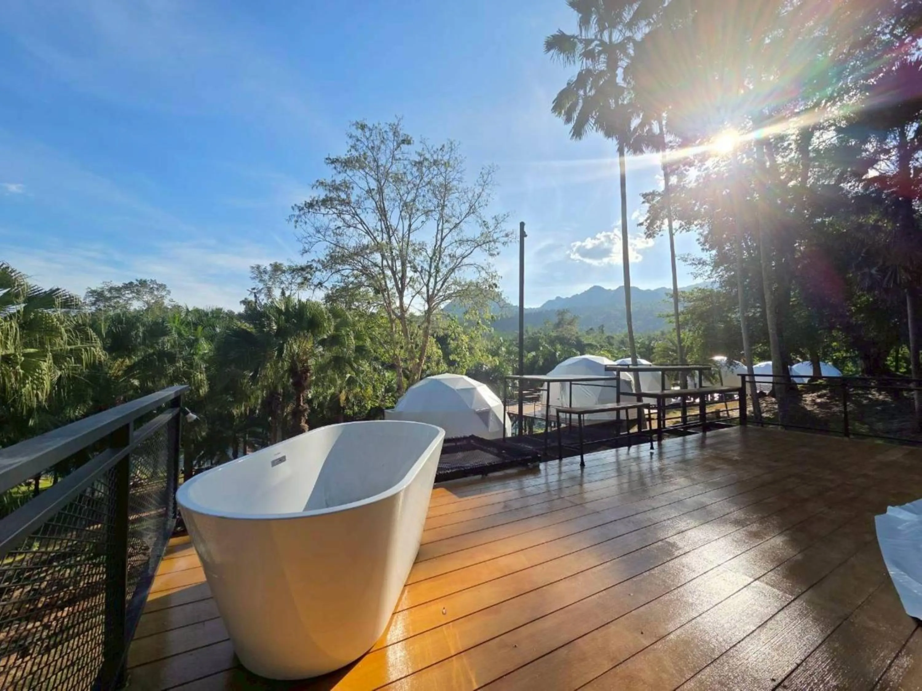 Balcony/Terrace in Puprai Tarnnarm Resort
