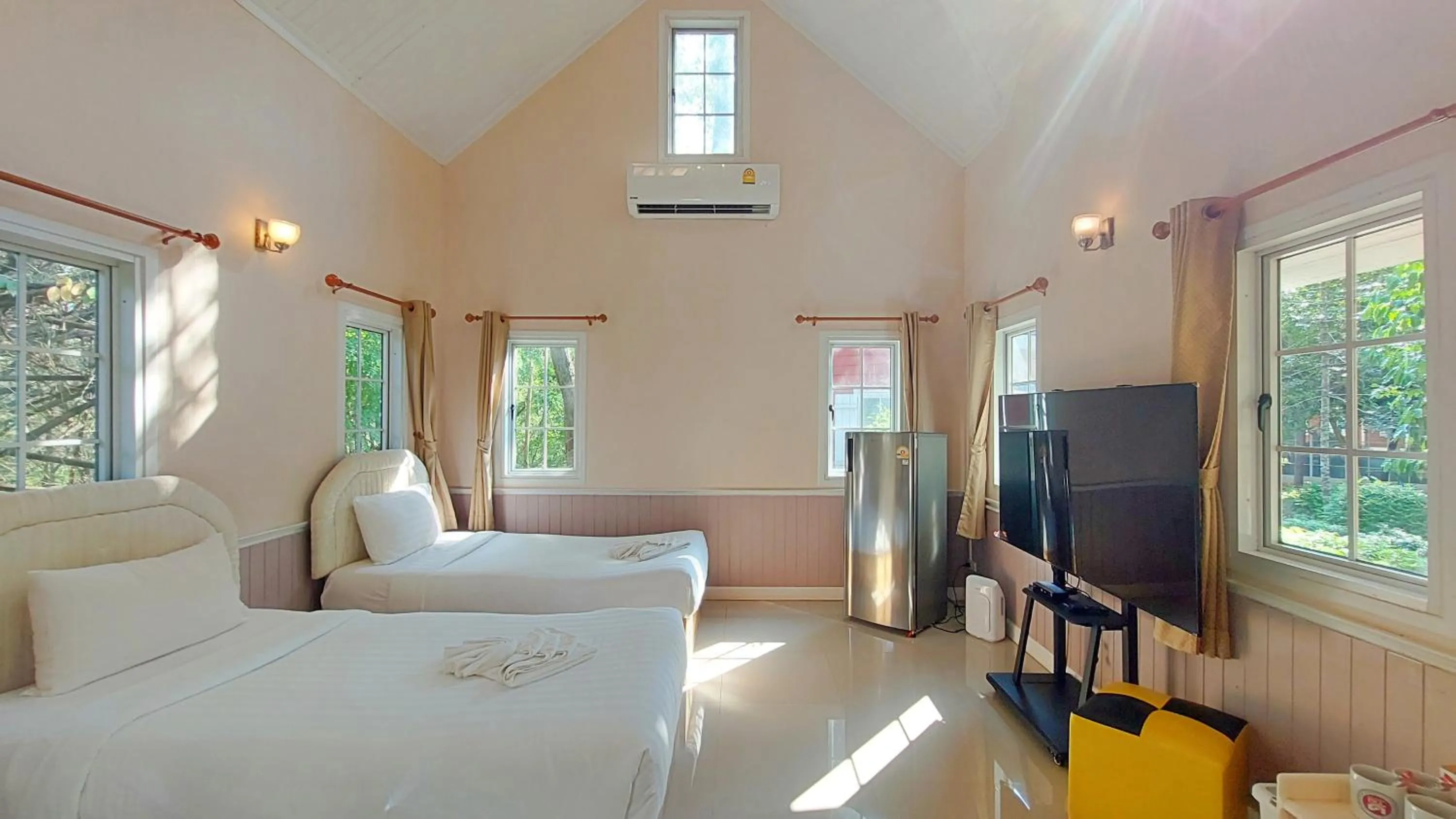 Bedroom, Bed in Puprai Tarnnarm Resort