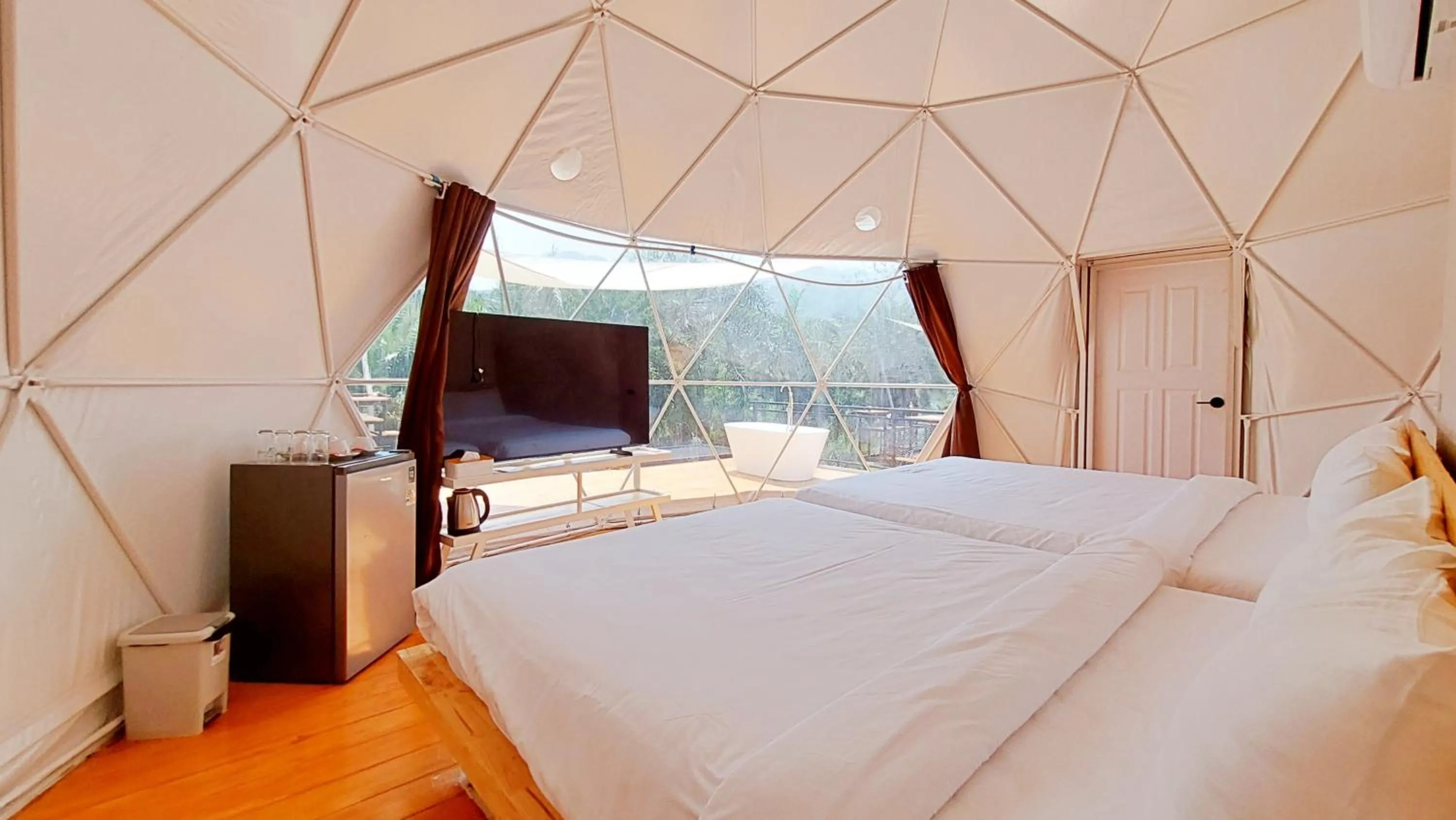 Bedroom, Bed in Puprai Tarnnarm Resort