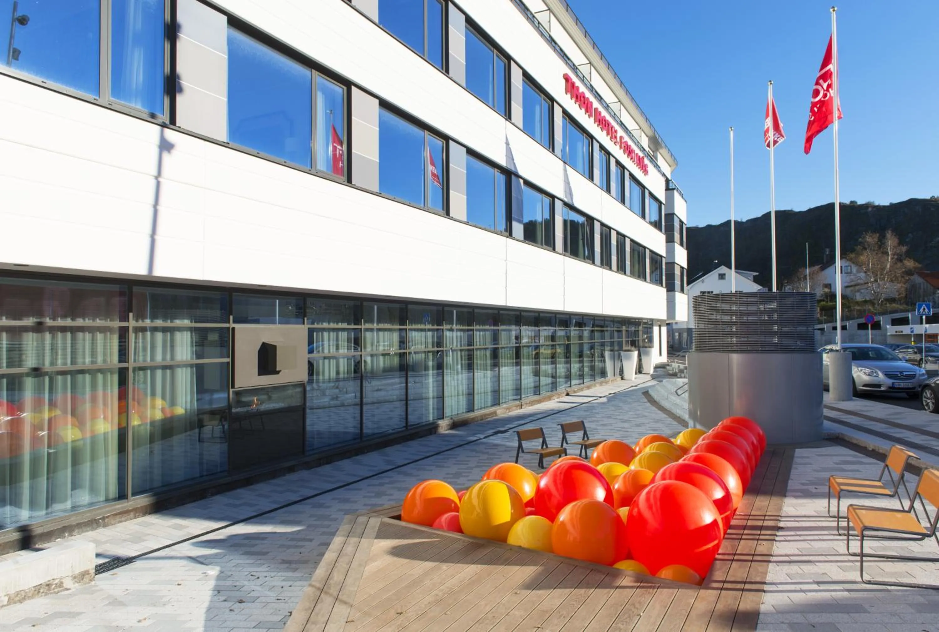 Facade/entrance in Thon Hotel Fosnavåg