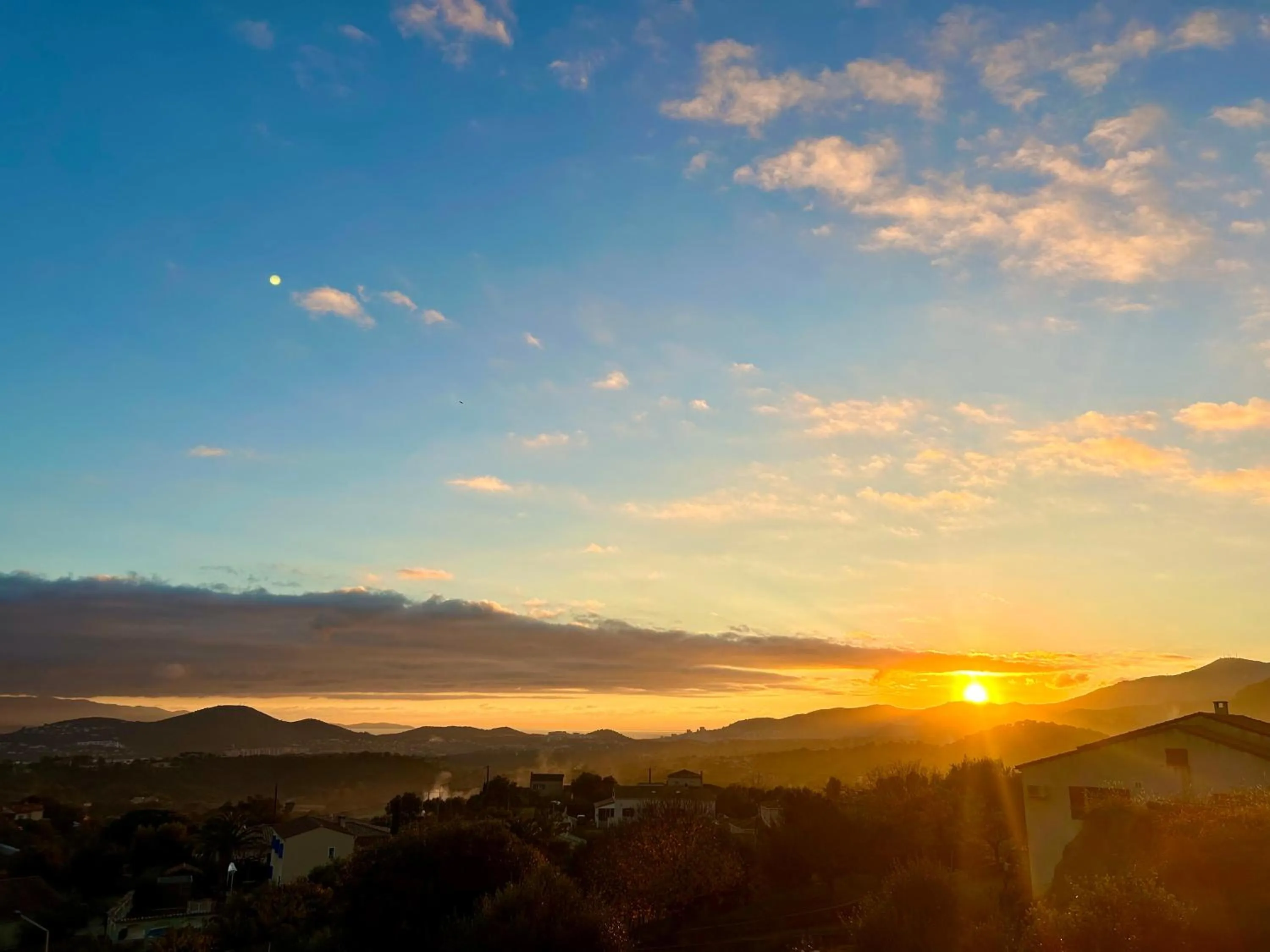 Sunset in Hôtel Casa Matteu