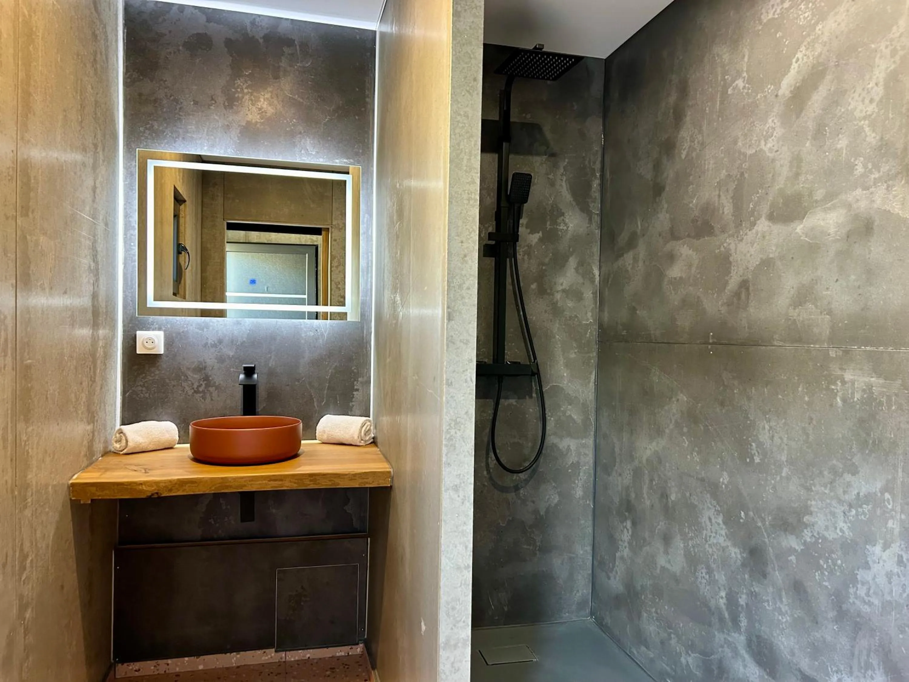 Bathroom in Hôtel Casa Matteu