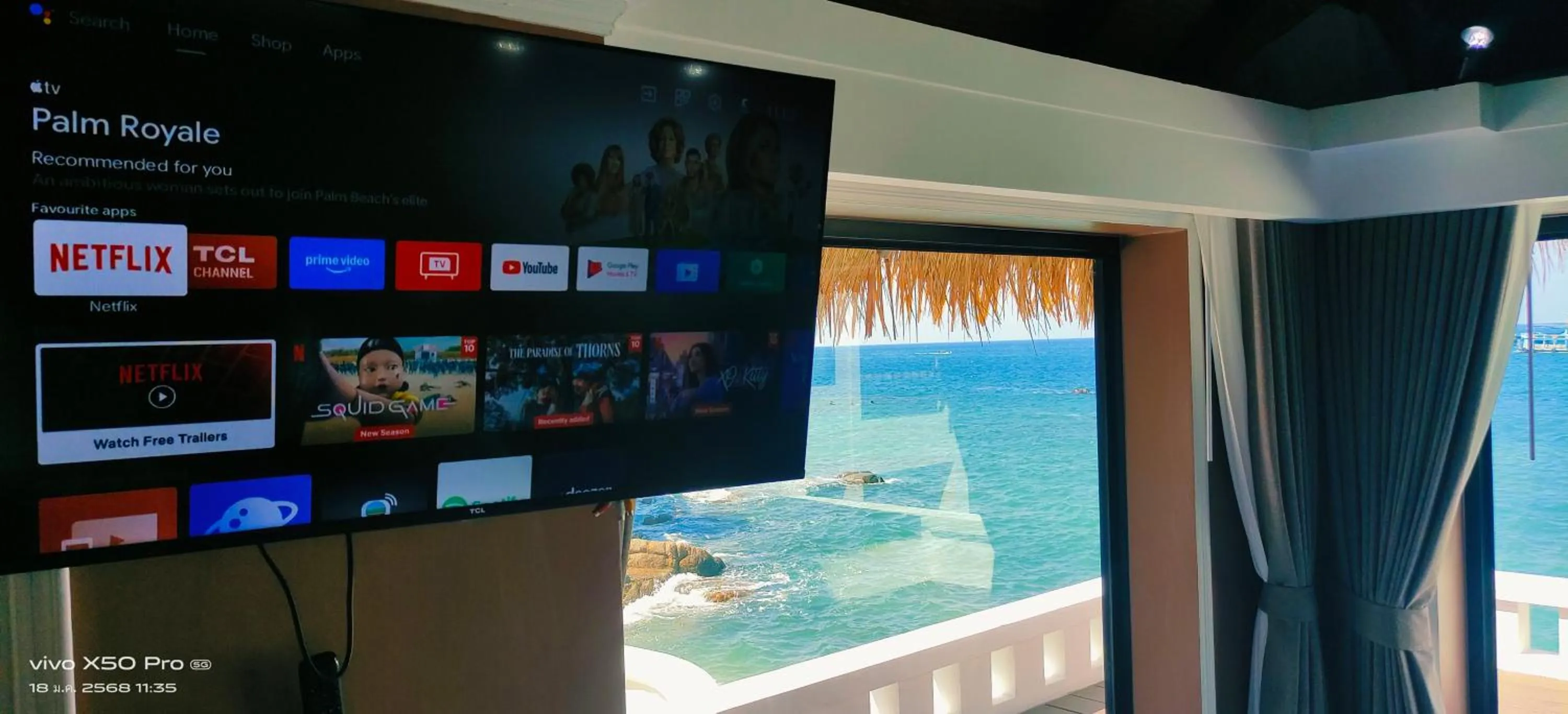 Natural landscape in Clear View Resort