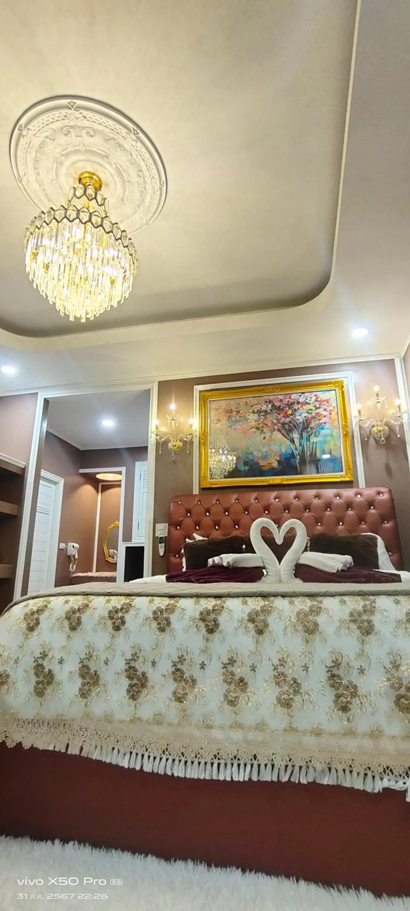 Bed in Clear View Resort