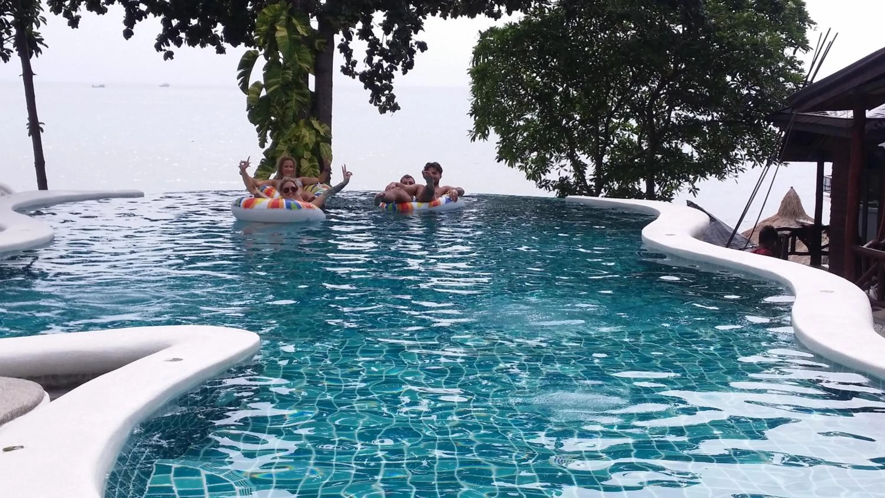 Pool view in Clear View Resort