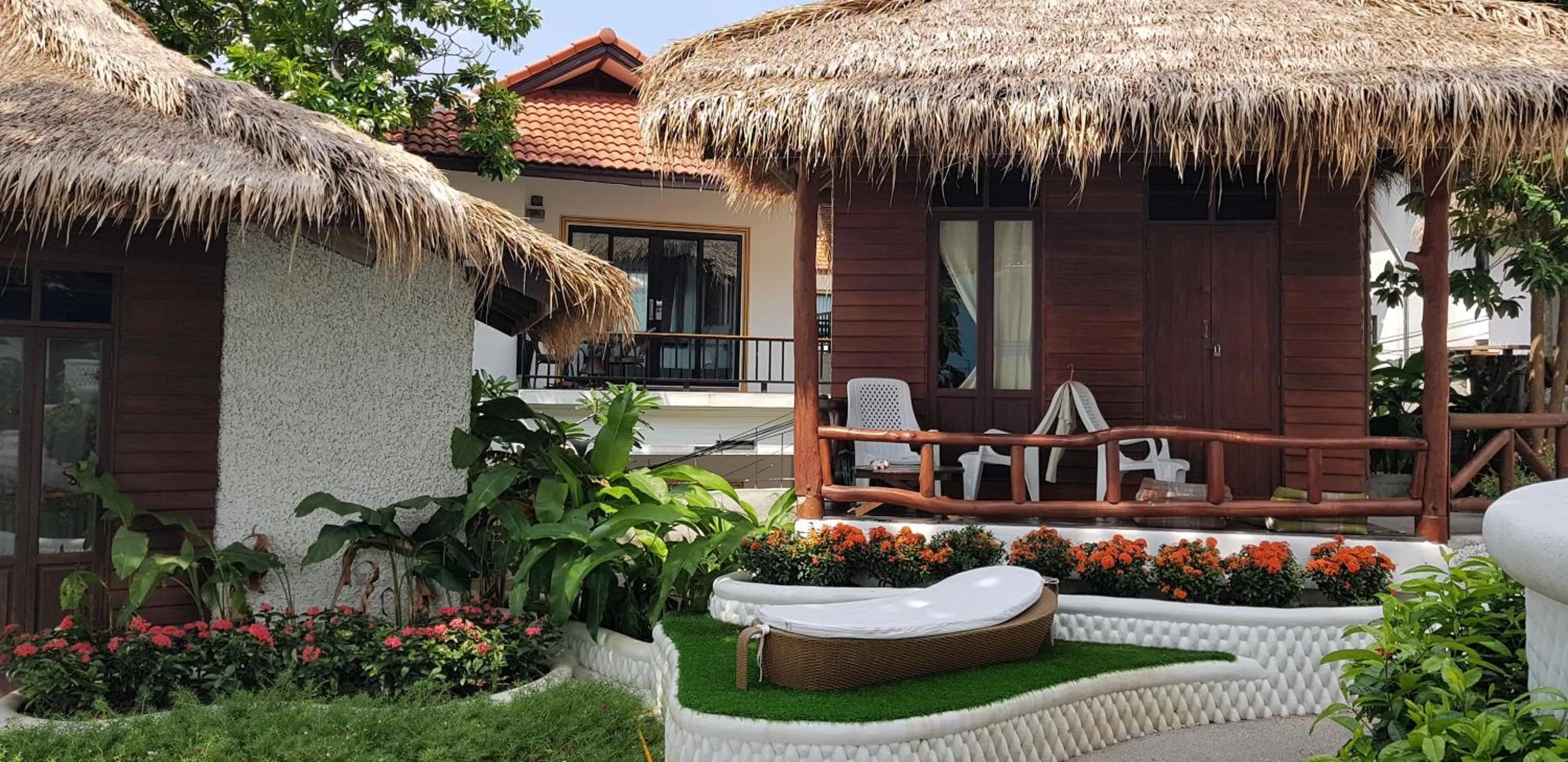 Bed in Clear View Resort