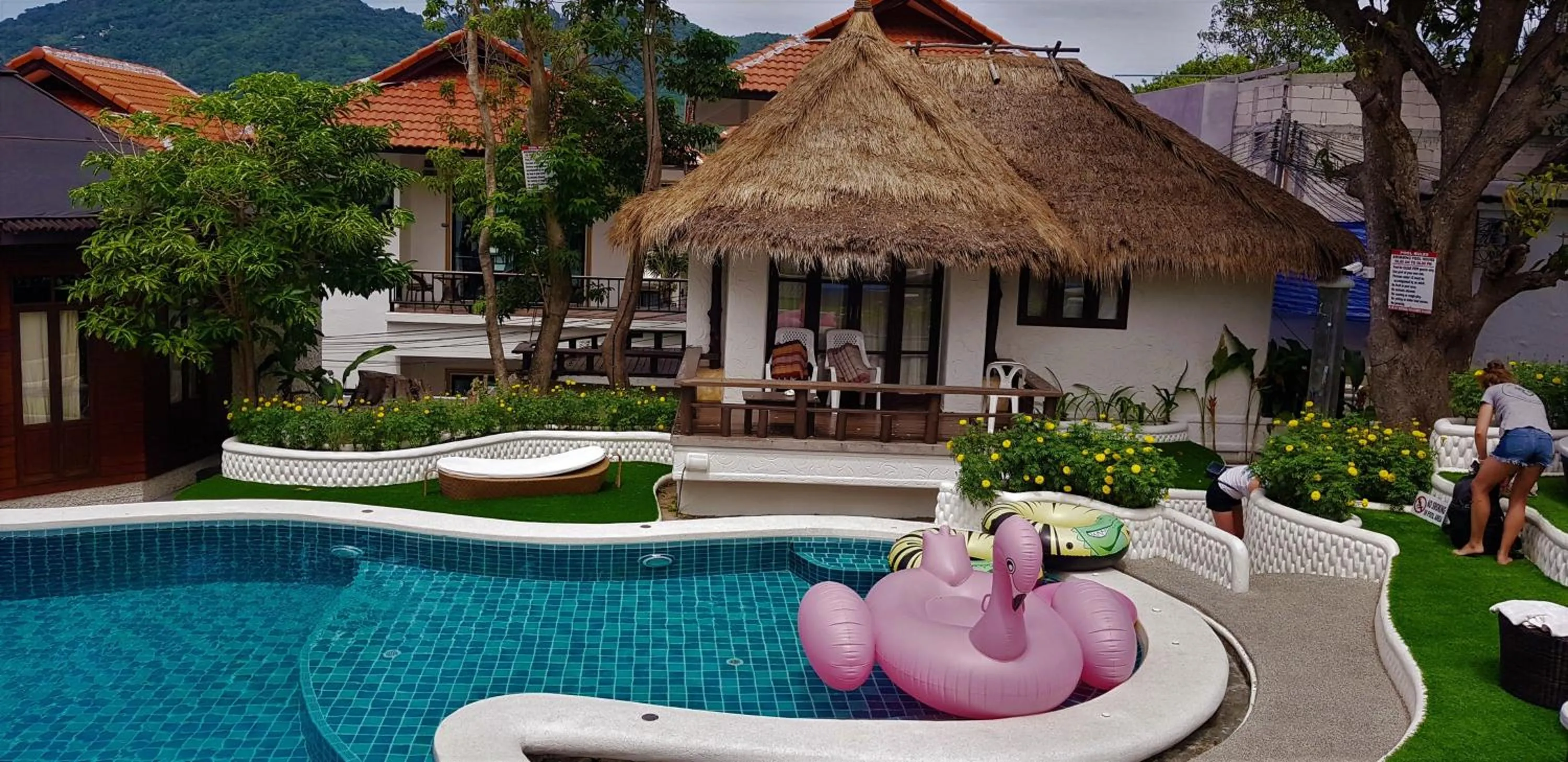 Garden in Clear View Resort