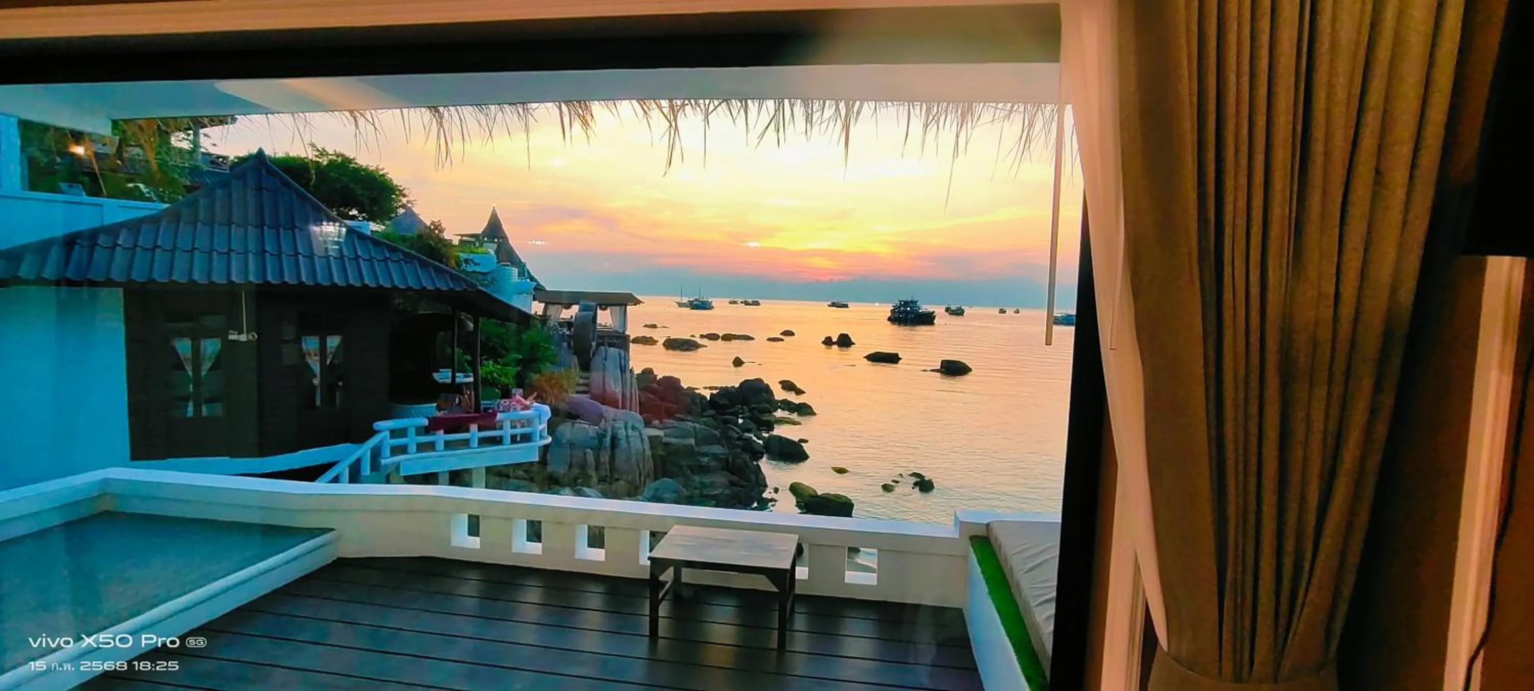 Patio in Clear View Resort