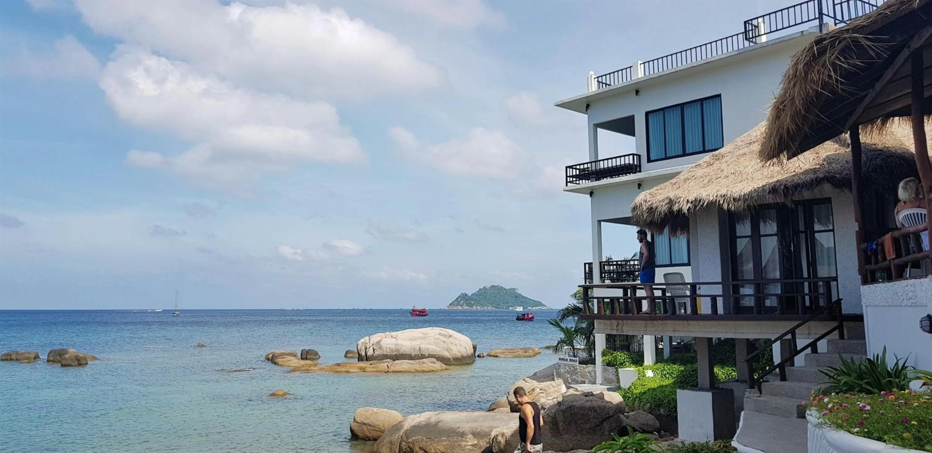 Sea view in Clear View Resort