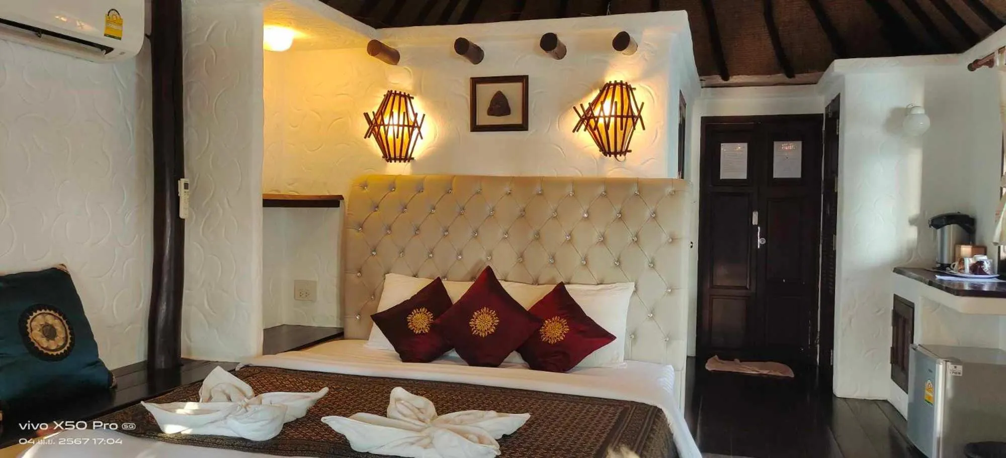 Bed in Clear View Resort