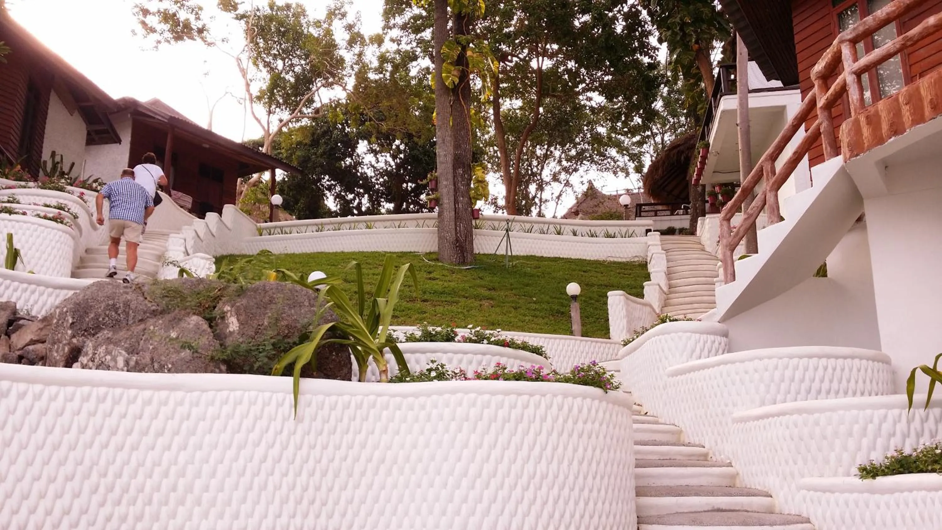 Garden in Clear View Resort