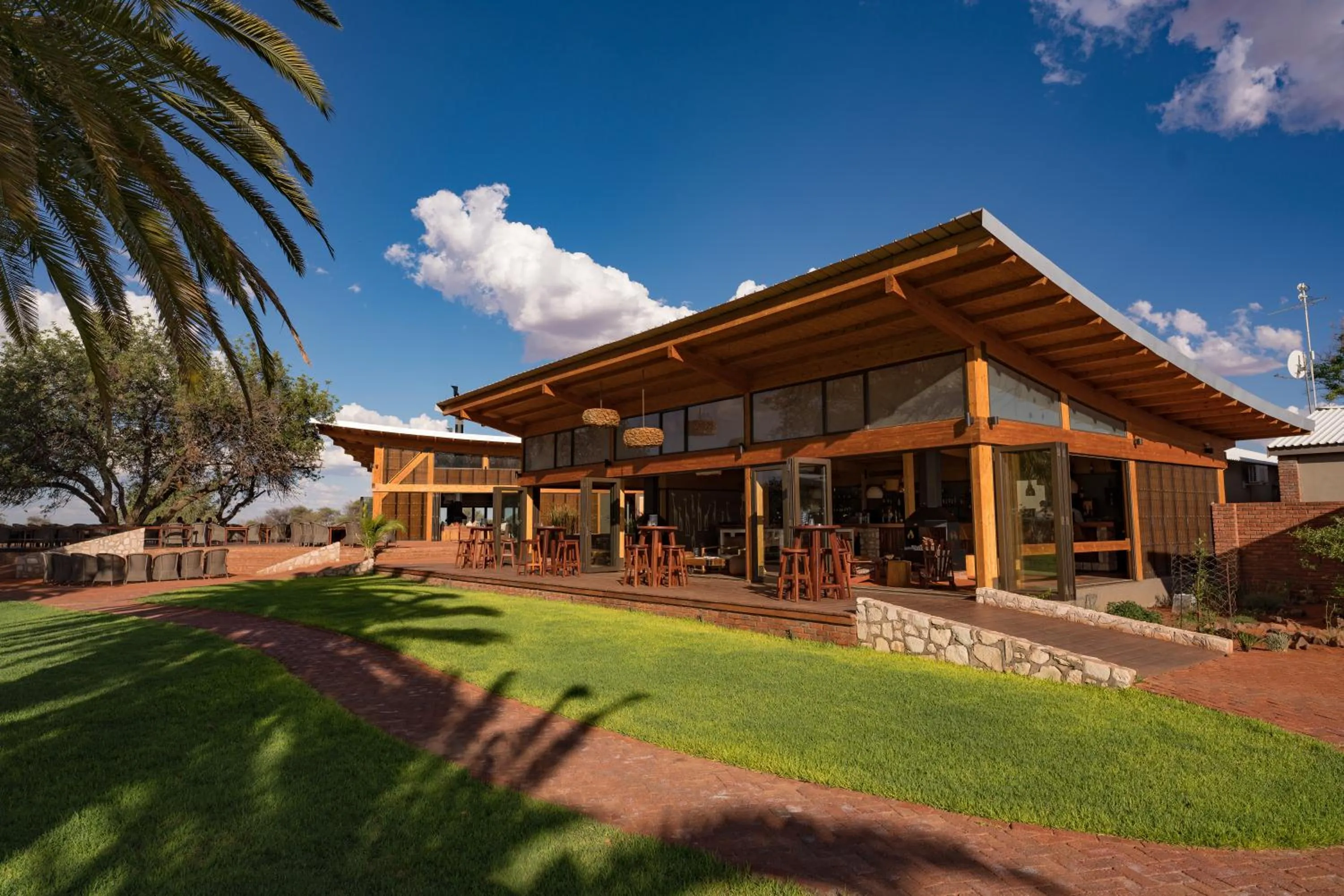 Property building in Gondwana Kalahari Anib Lodge