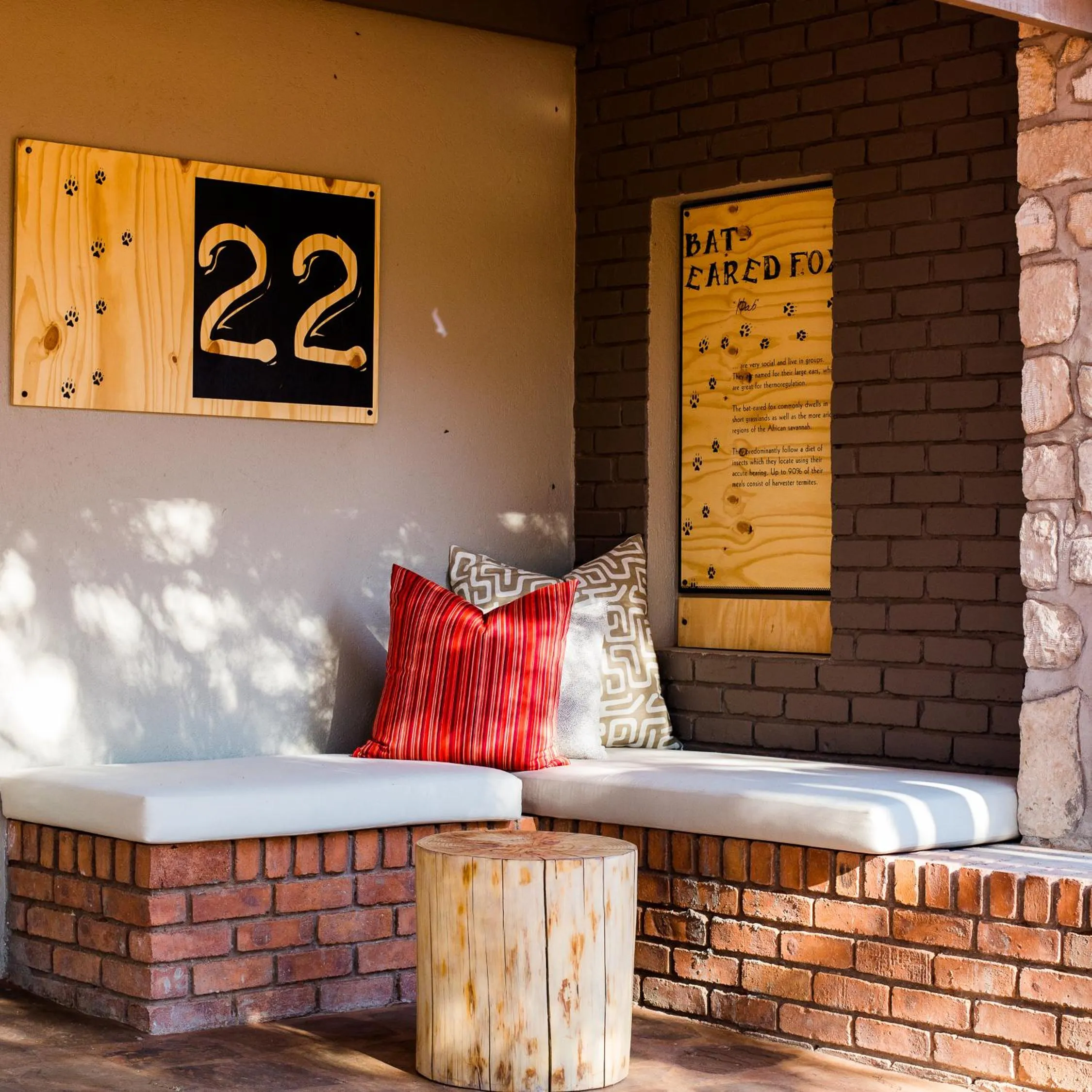 Balcony/Terrace in Gondwana Kalahari Anib Lodge