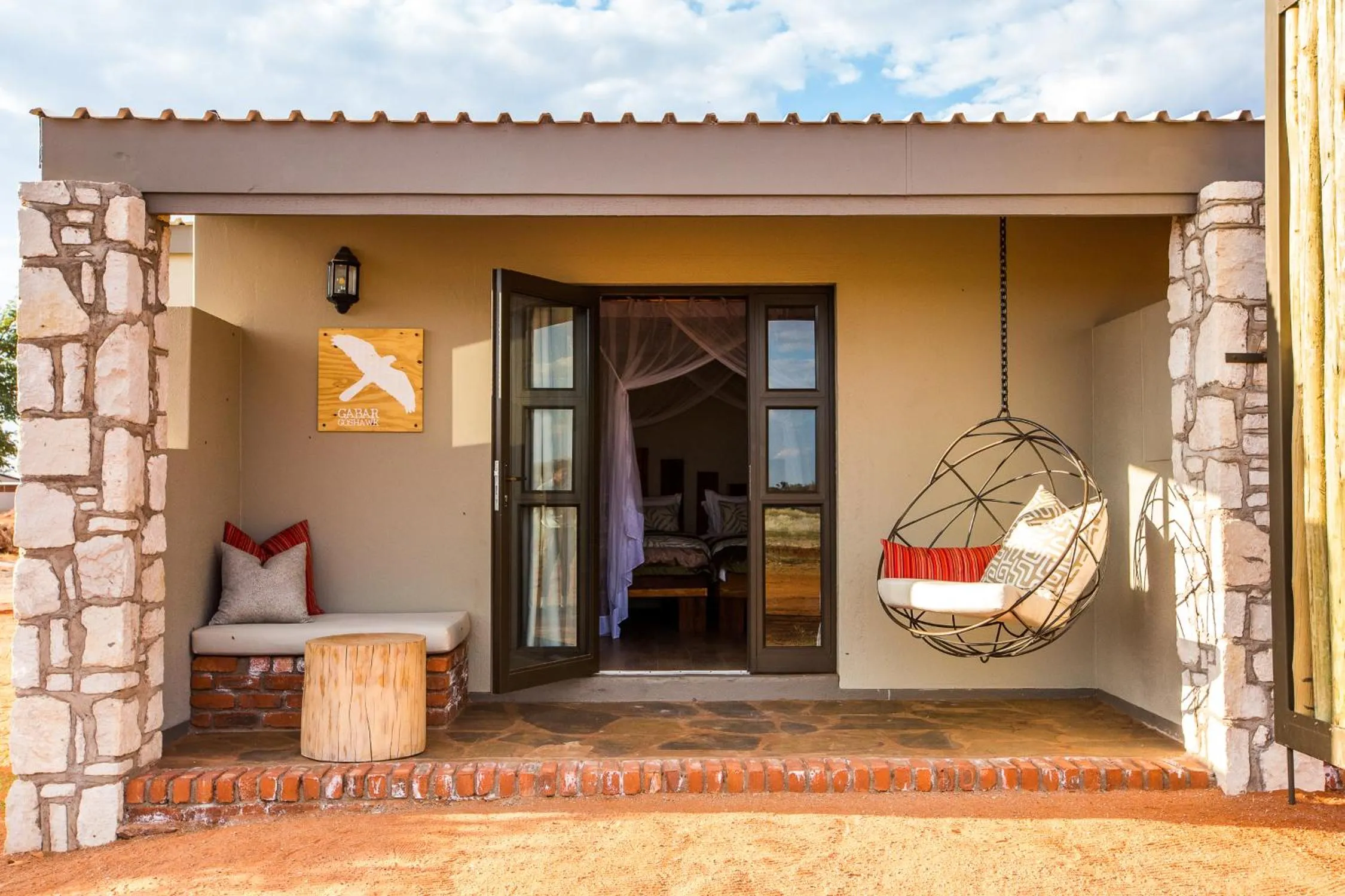 Balcony/Terrace in Gondwana Kalahari Anib Lodge