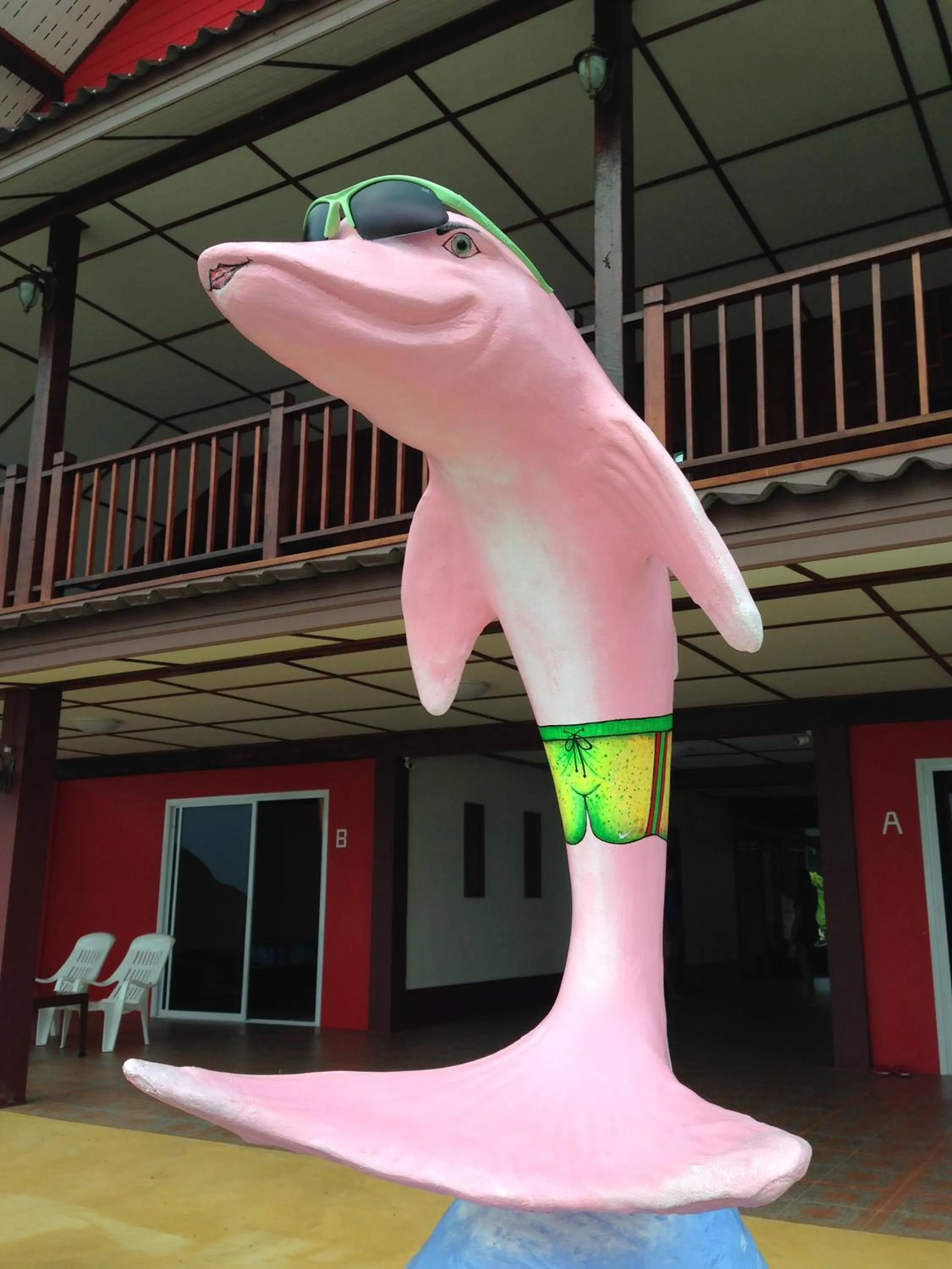 Balcony/Terrace in Sea Breeze House, Naiplao Beach