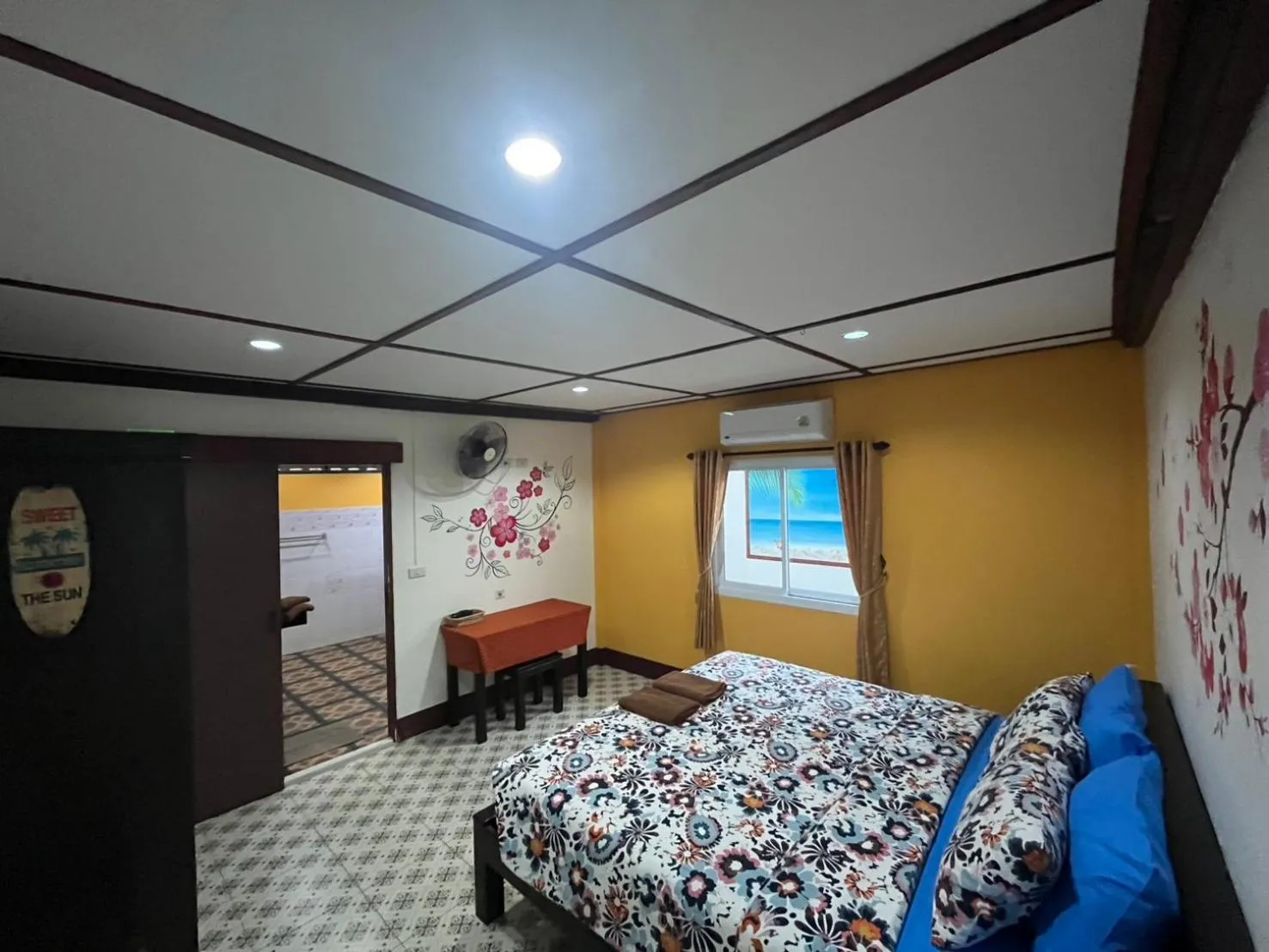 Bedroom, Bed in Sea Breeze House, Naiplao Beach