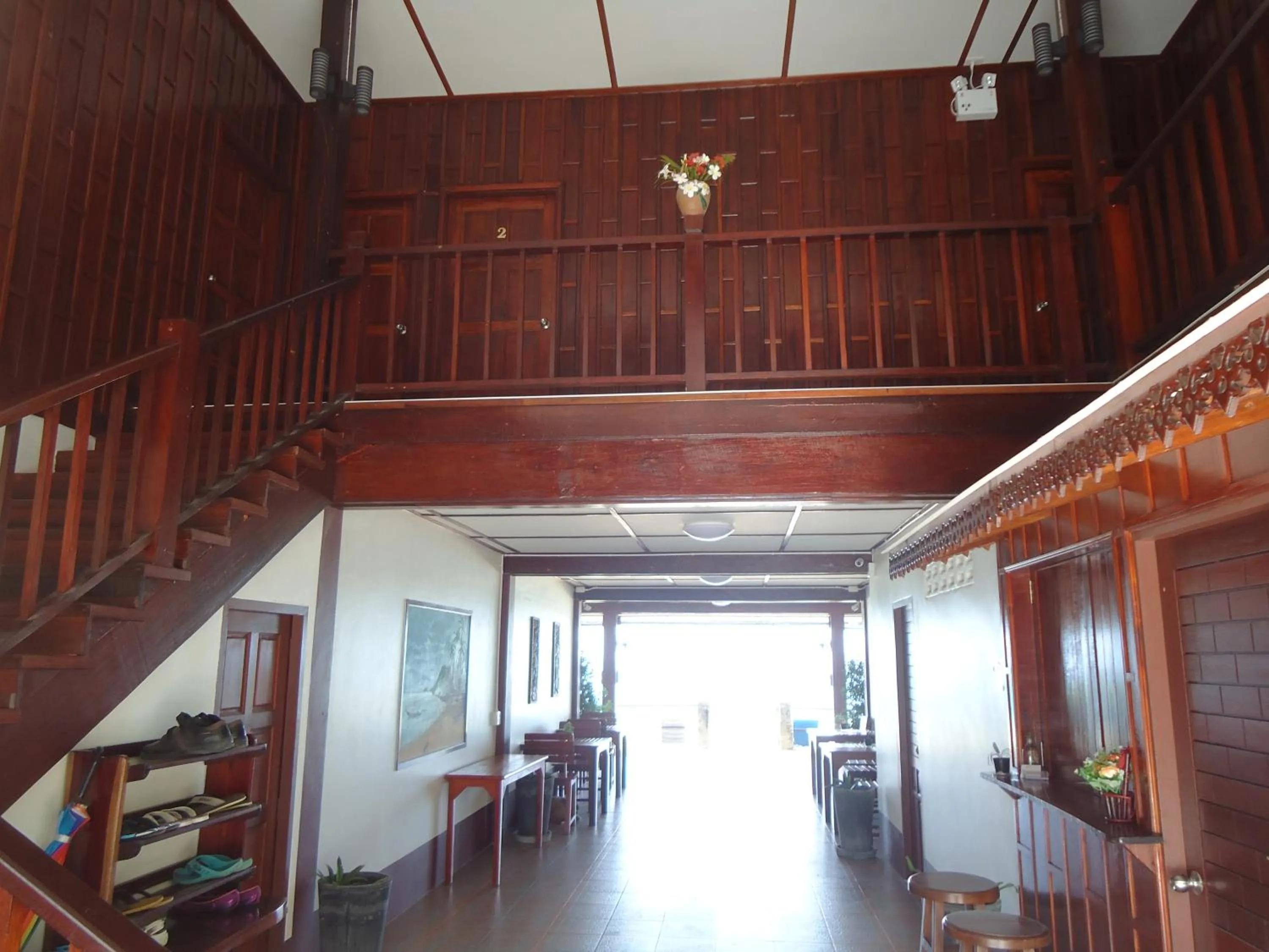 Lobby or reception in Sea Breeze House, Naiplao Beach