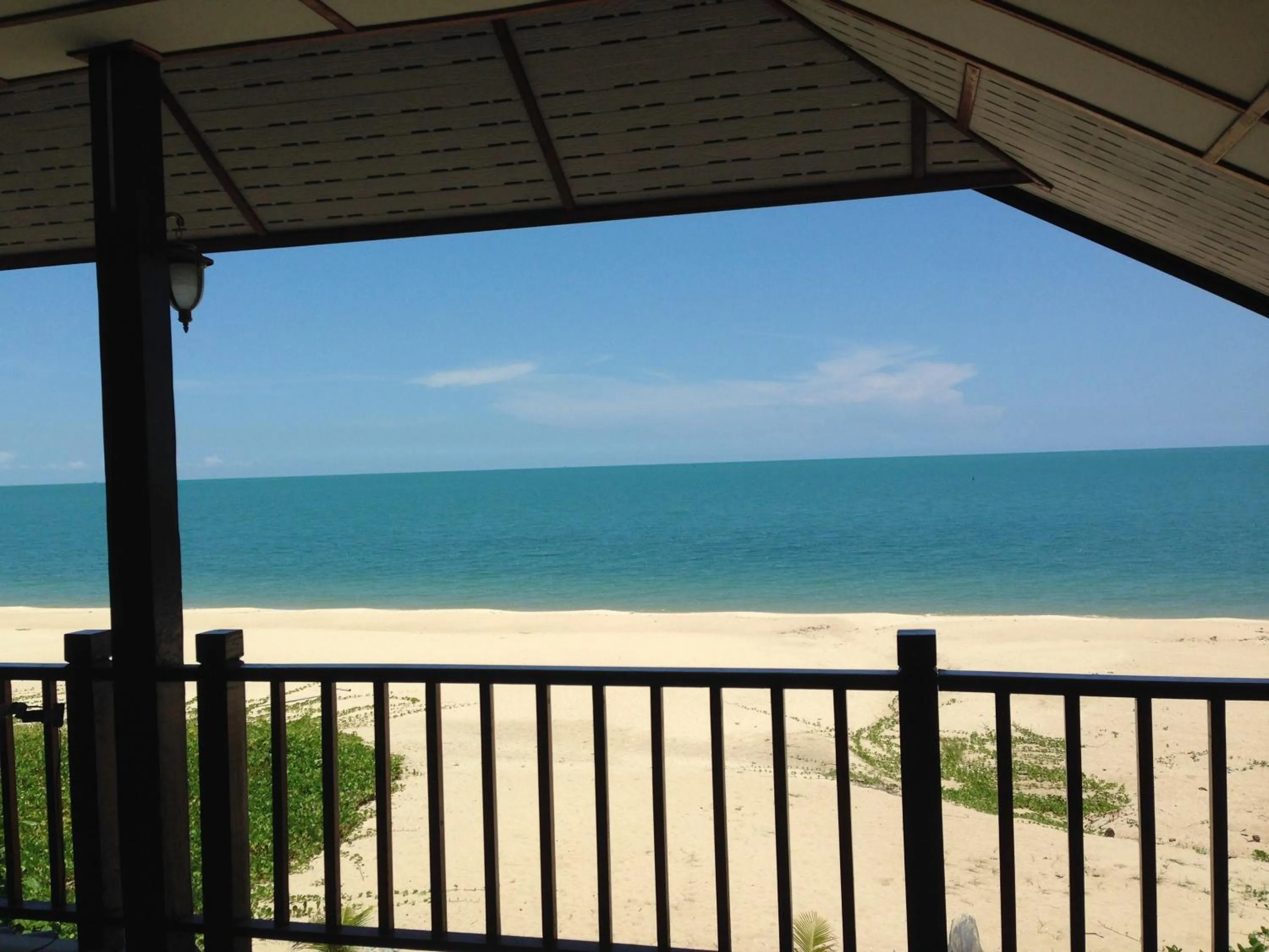 Balcony/Terrace in Sea Breeze House, Naiplao Beach