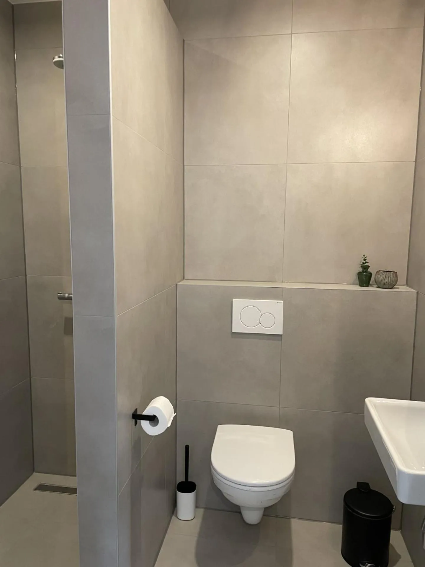 Shower in Vakantiehuis B&B Familie Versantvoort