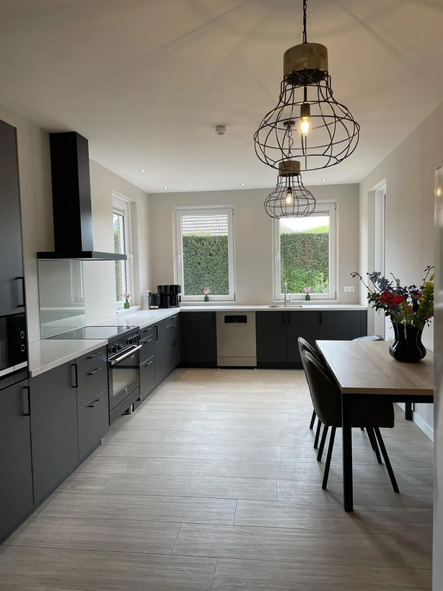 Communal kitchen in Vakantiehuis B&B Familie Versantvoort