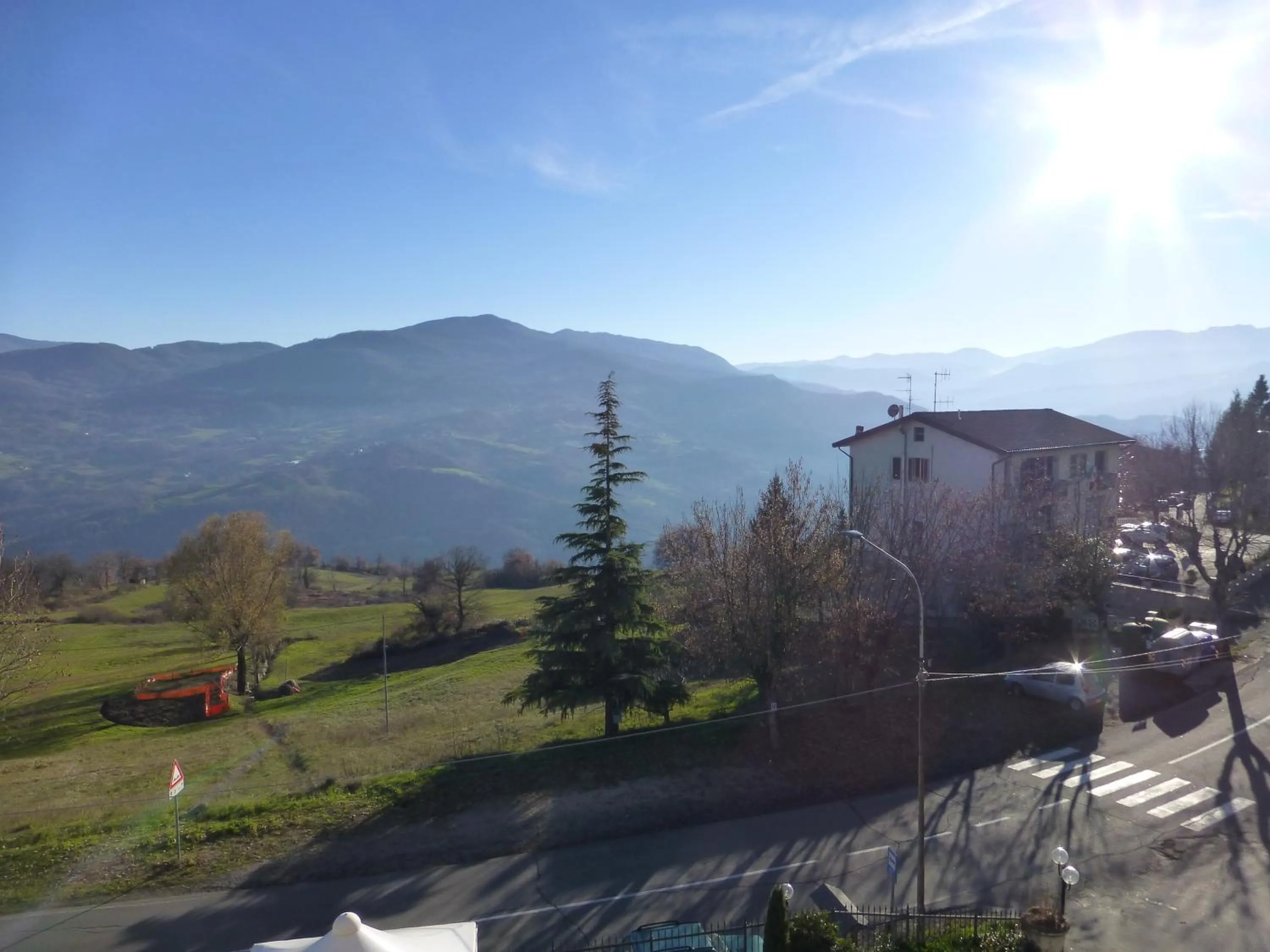 Mountain view in Albergo Ristorante Miramonti Toano