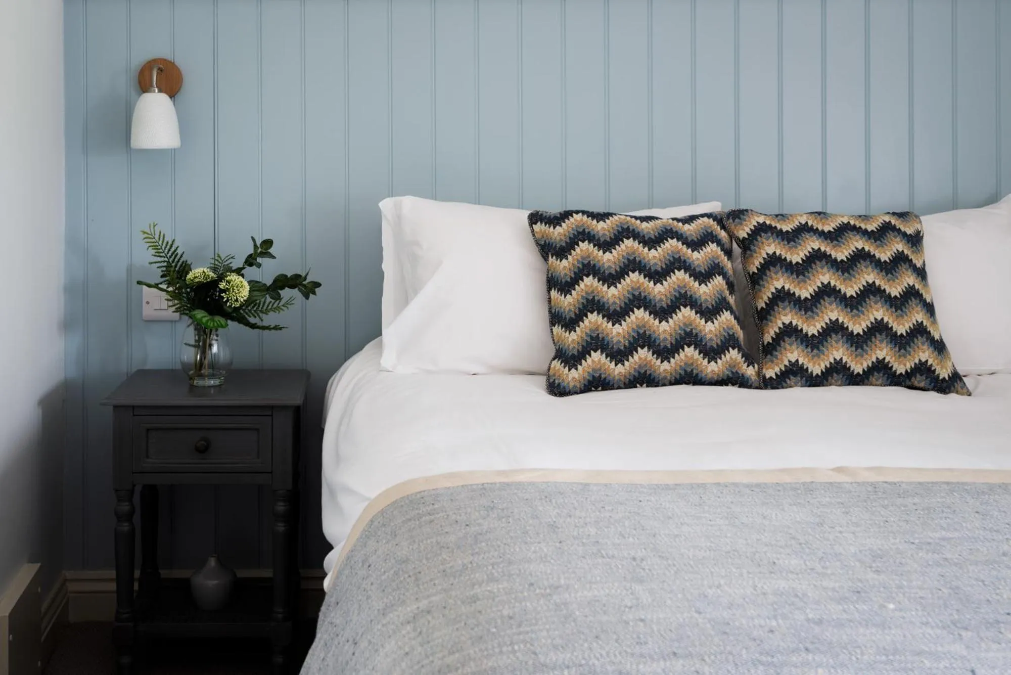 Bed in The Kings Arms Otterton