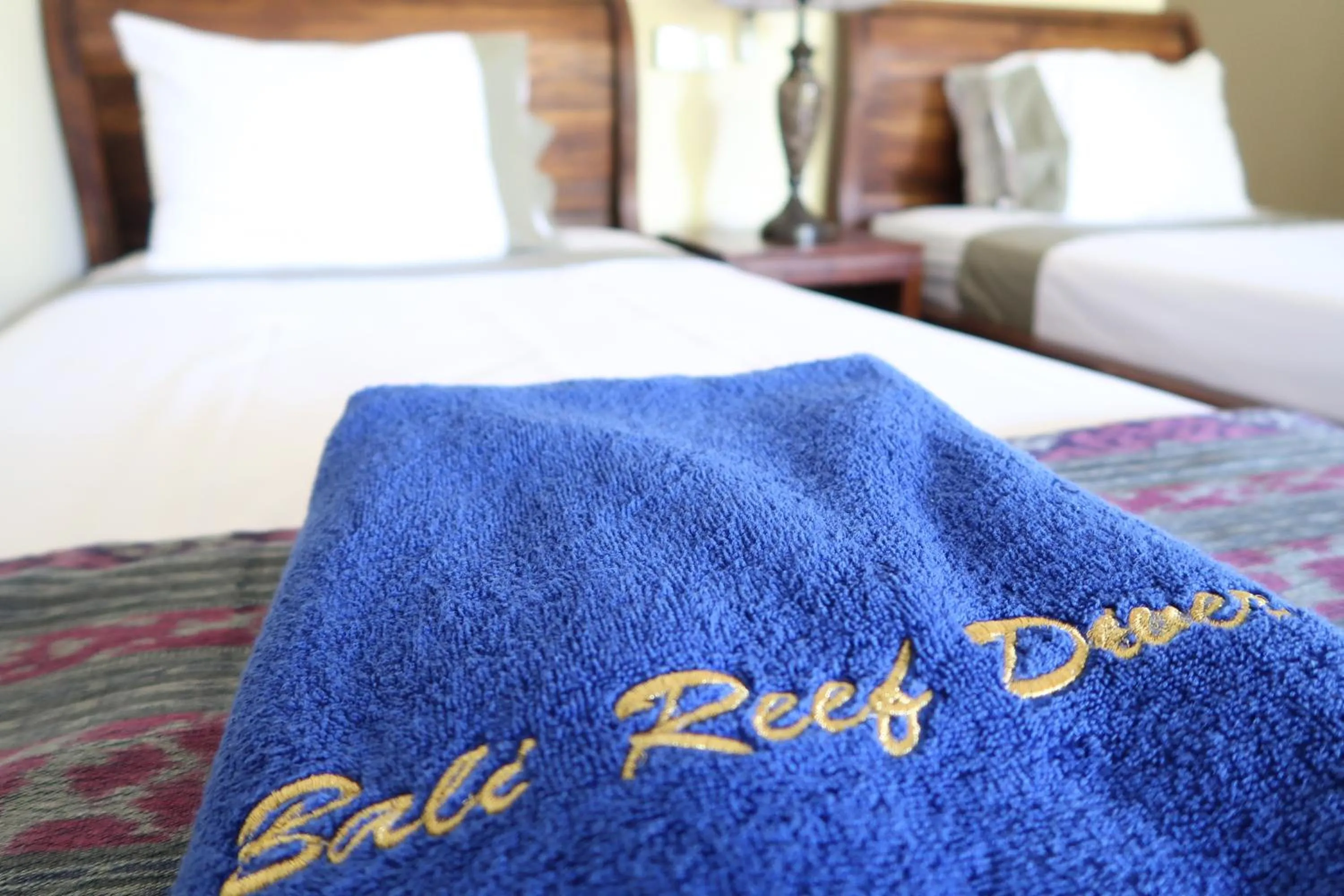 Bedroom, Bed in Bali Reef Divers Tulamben