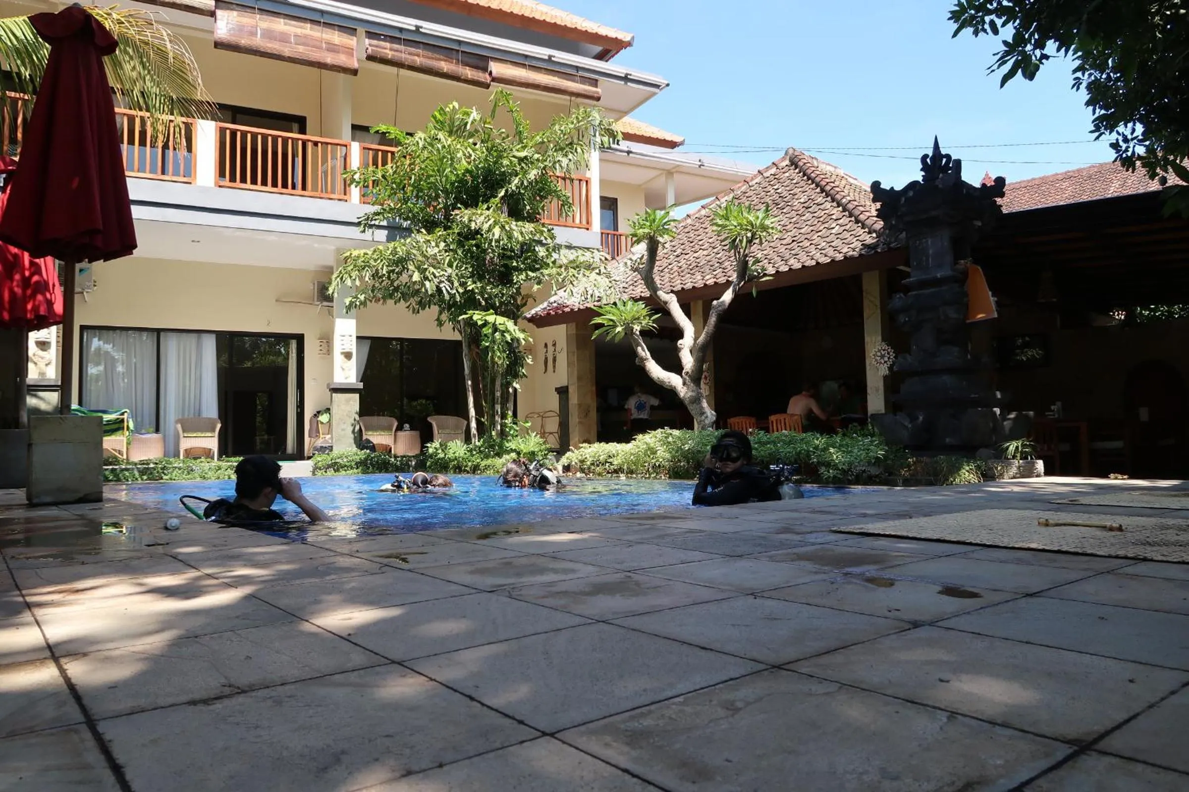 Property building in Bali Reef Divers Tulamben