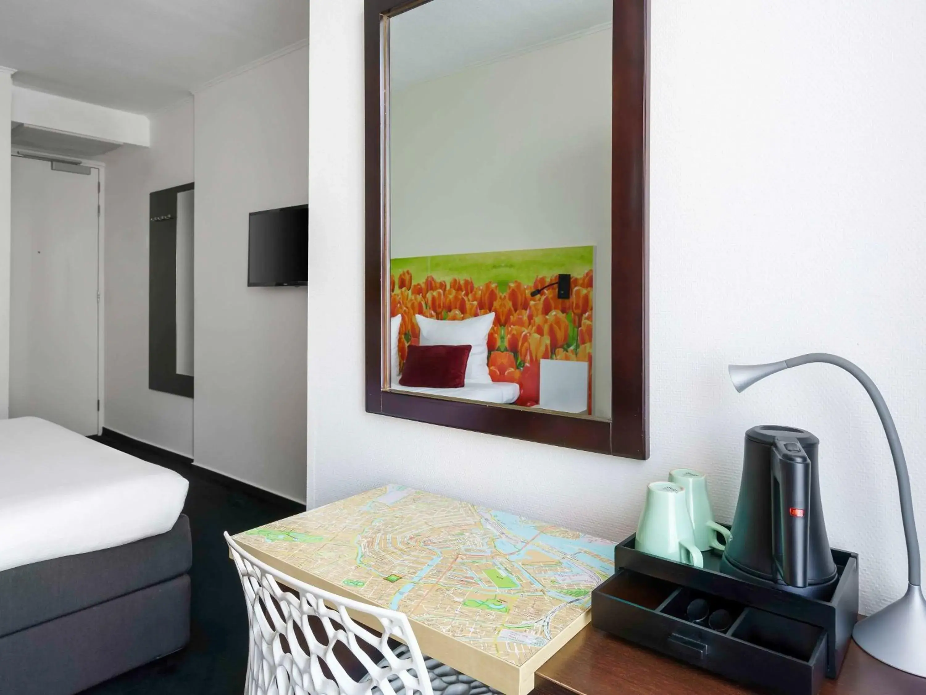 Bedroom, Bed in ibis Styles Amsterdam City Bedroom, Bed in ibis Styles Amsterdam City