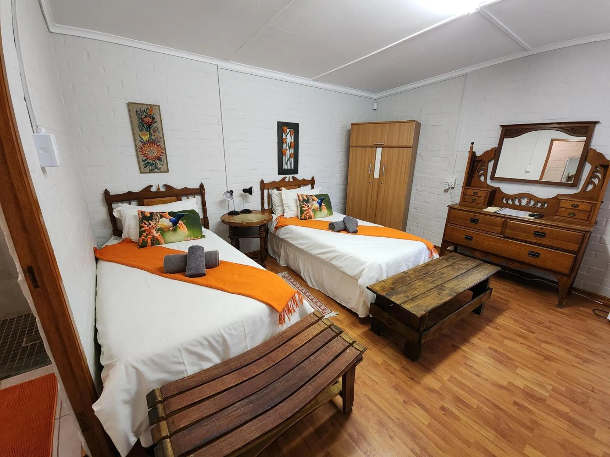 Bed in Homestead Bed and Breakfast - Travel Addo Group