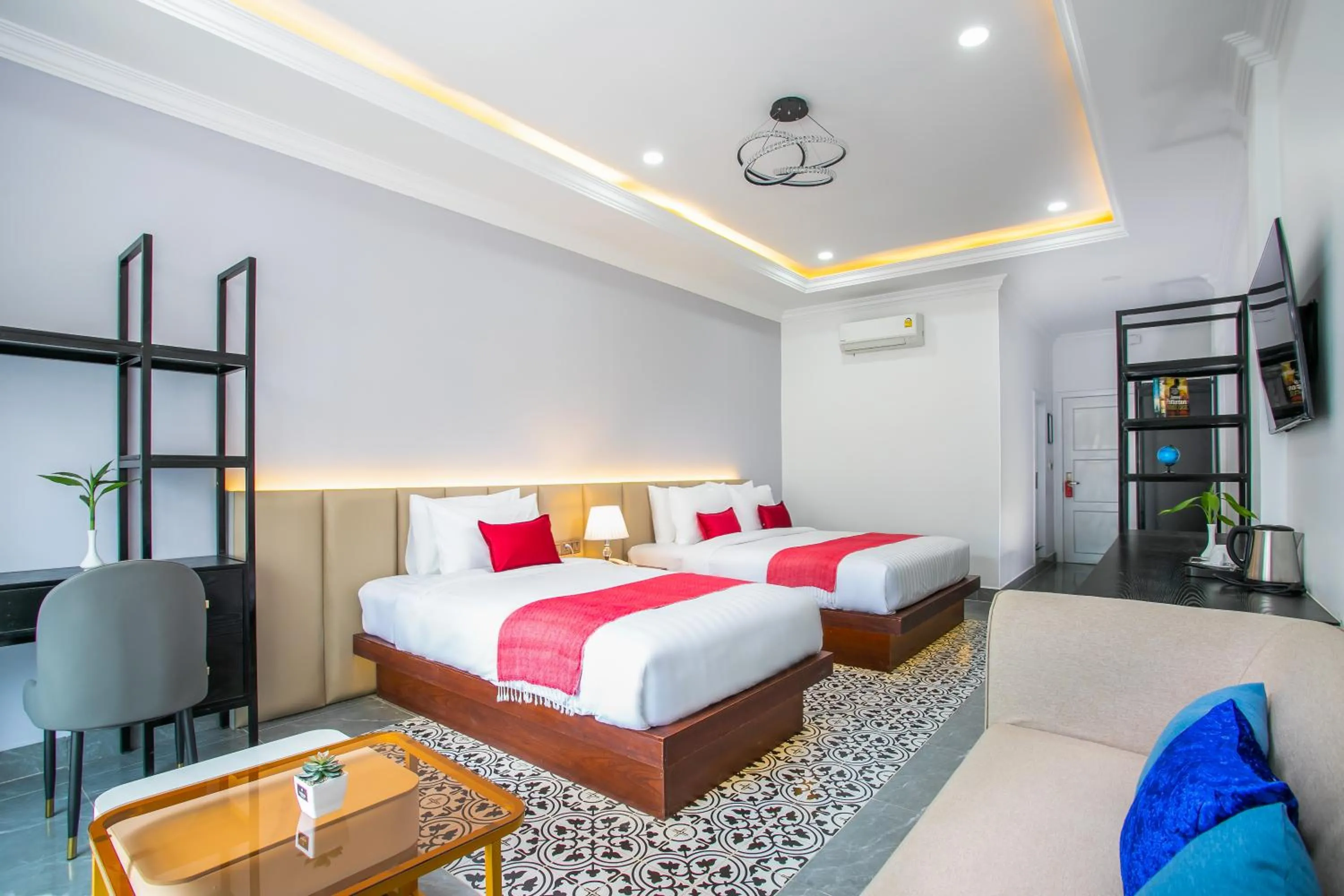 Bedroom, Bed in Cambana Poipet Hotel