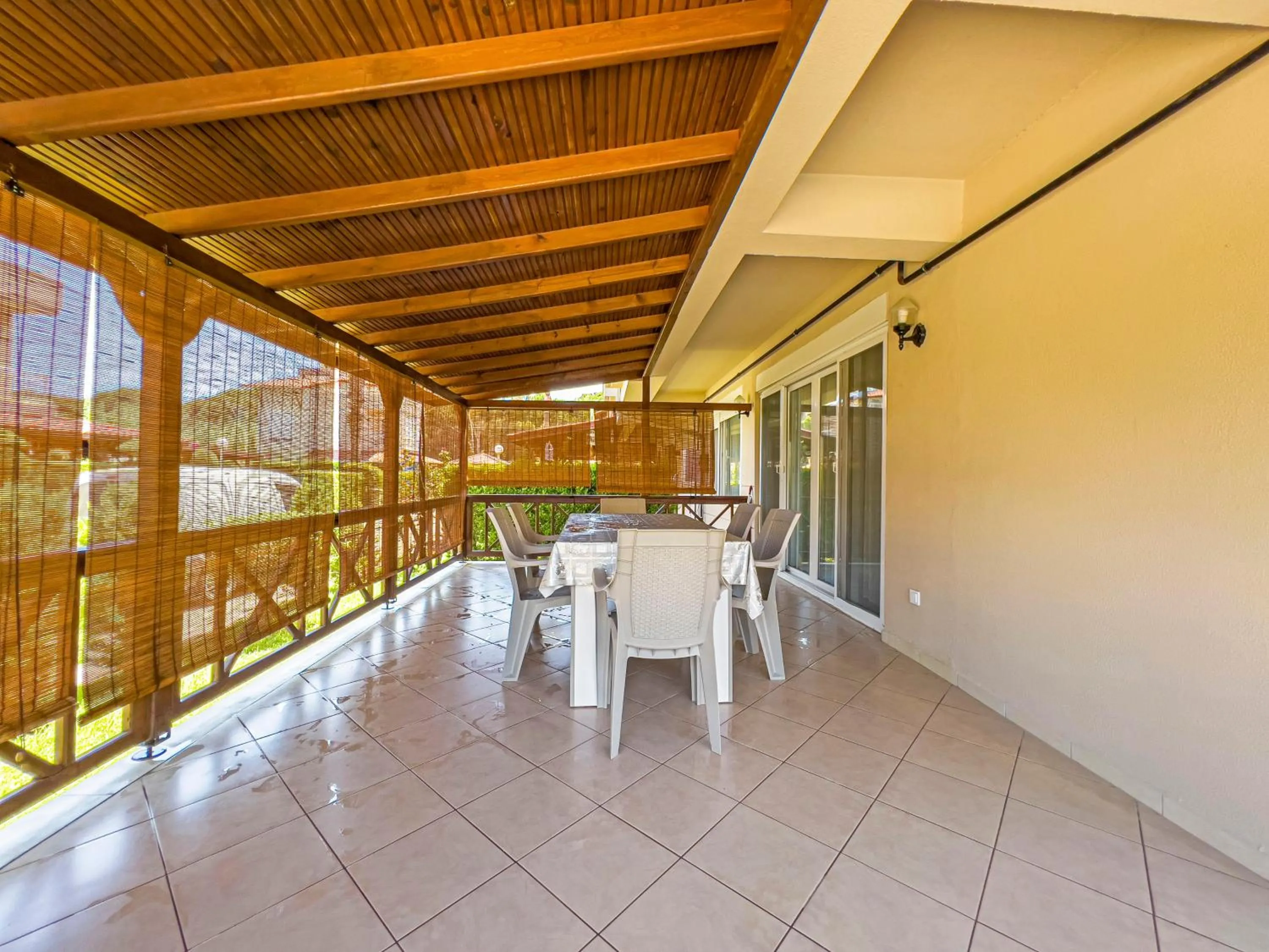 Patio in Paradise Town Villa Legend