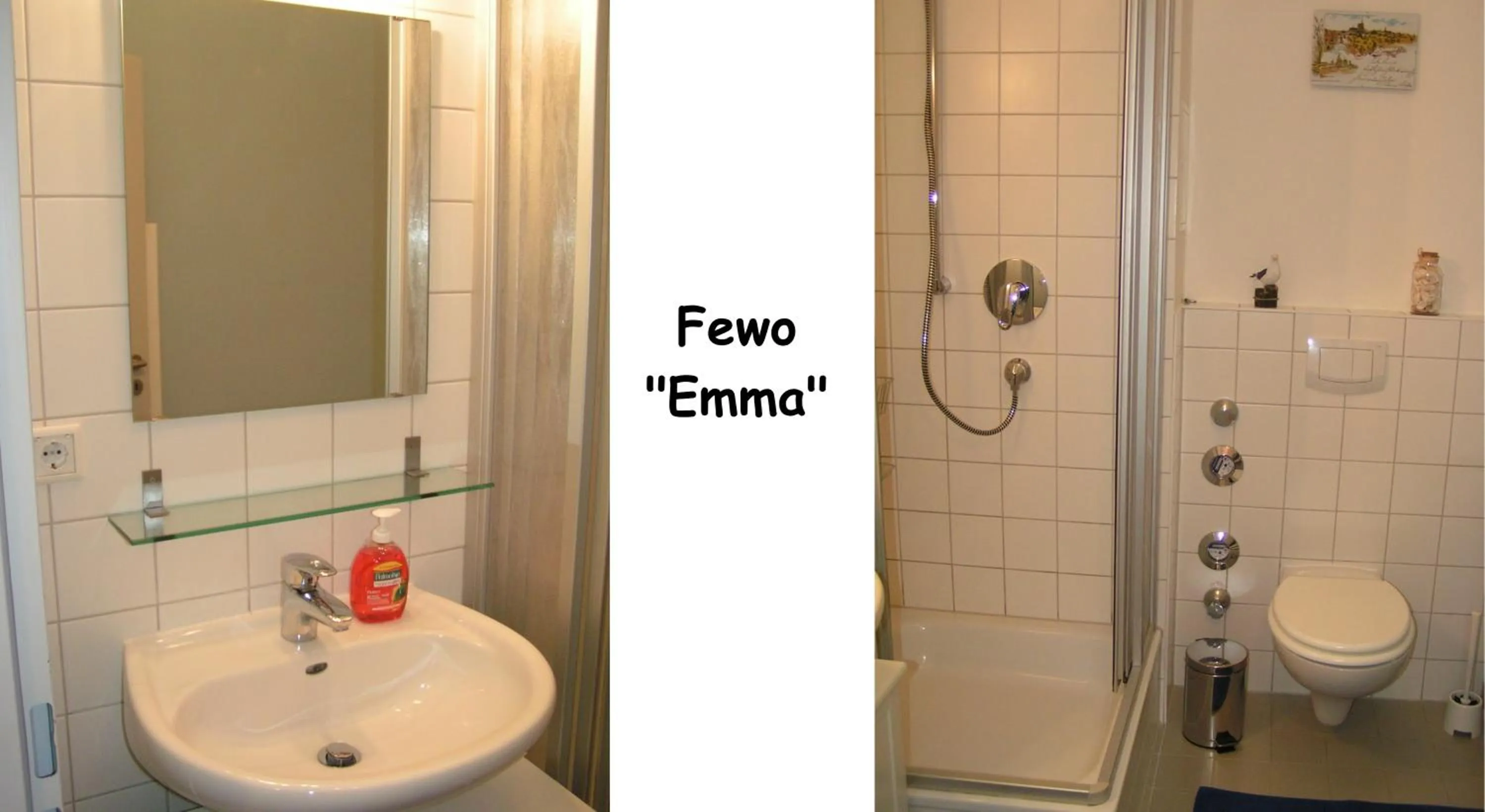 Shower in Ferienwohnungen Langenstraße - Altstadt